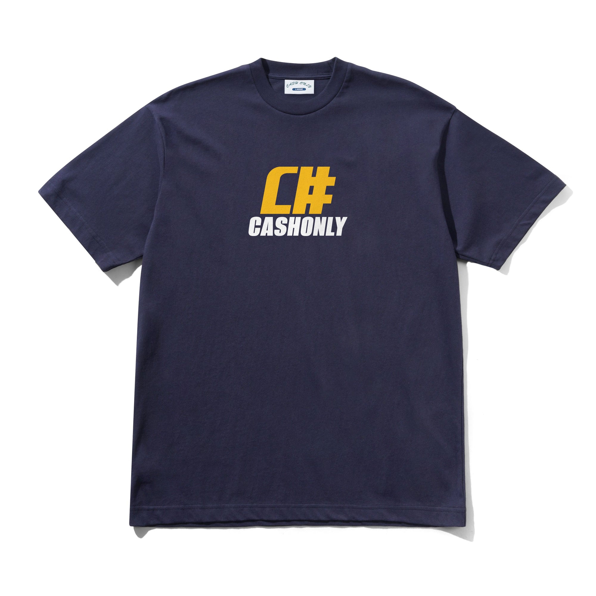 Numeric Tee, Navy