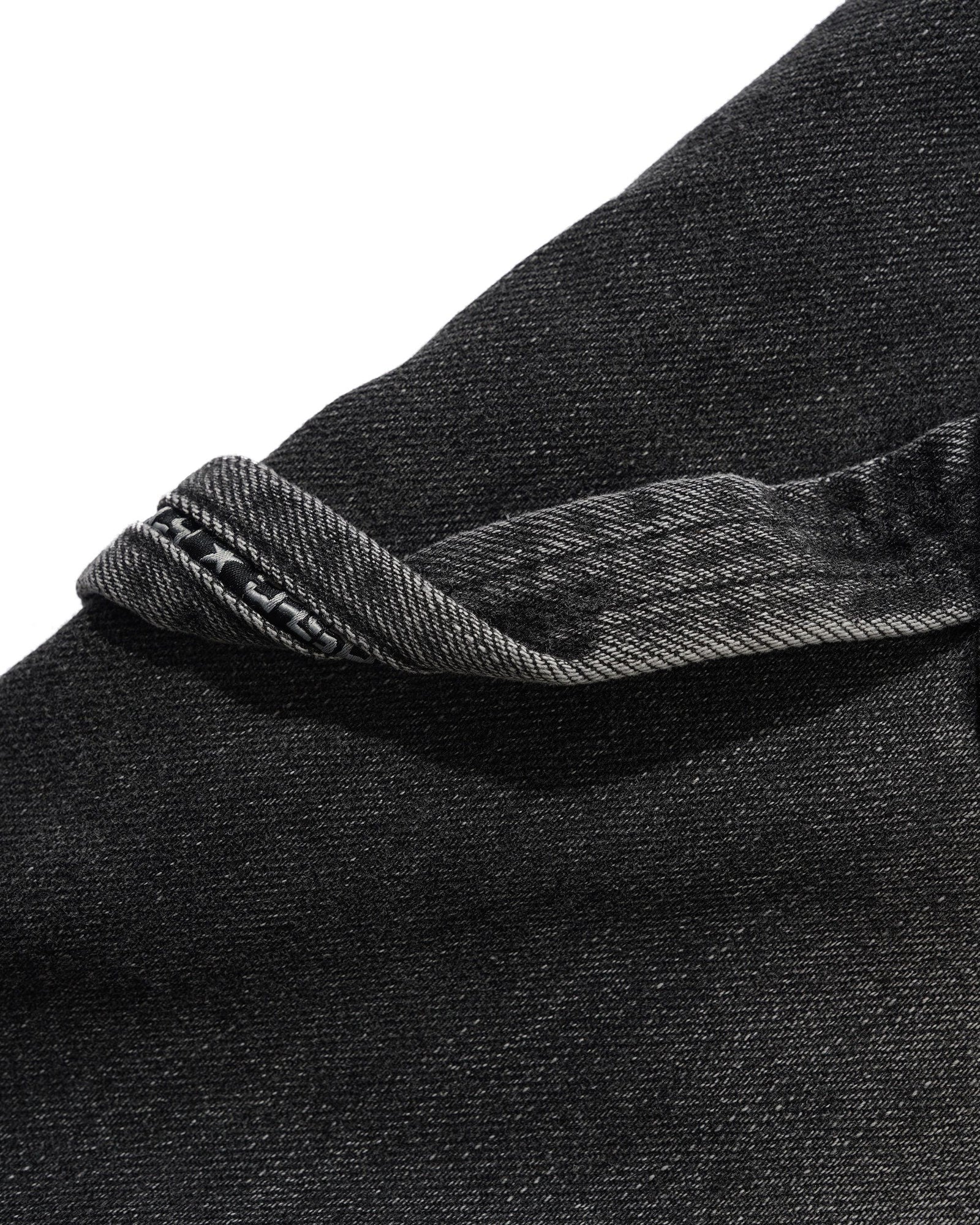 Point Denim Shorts, Work Grey