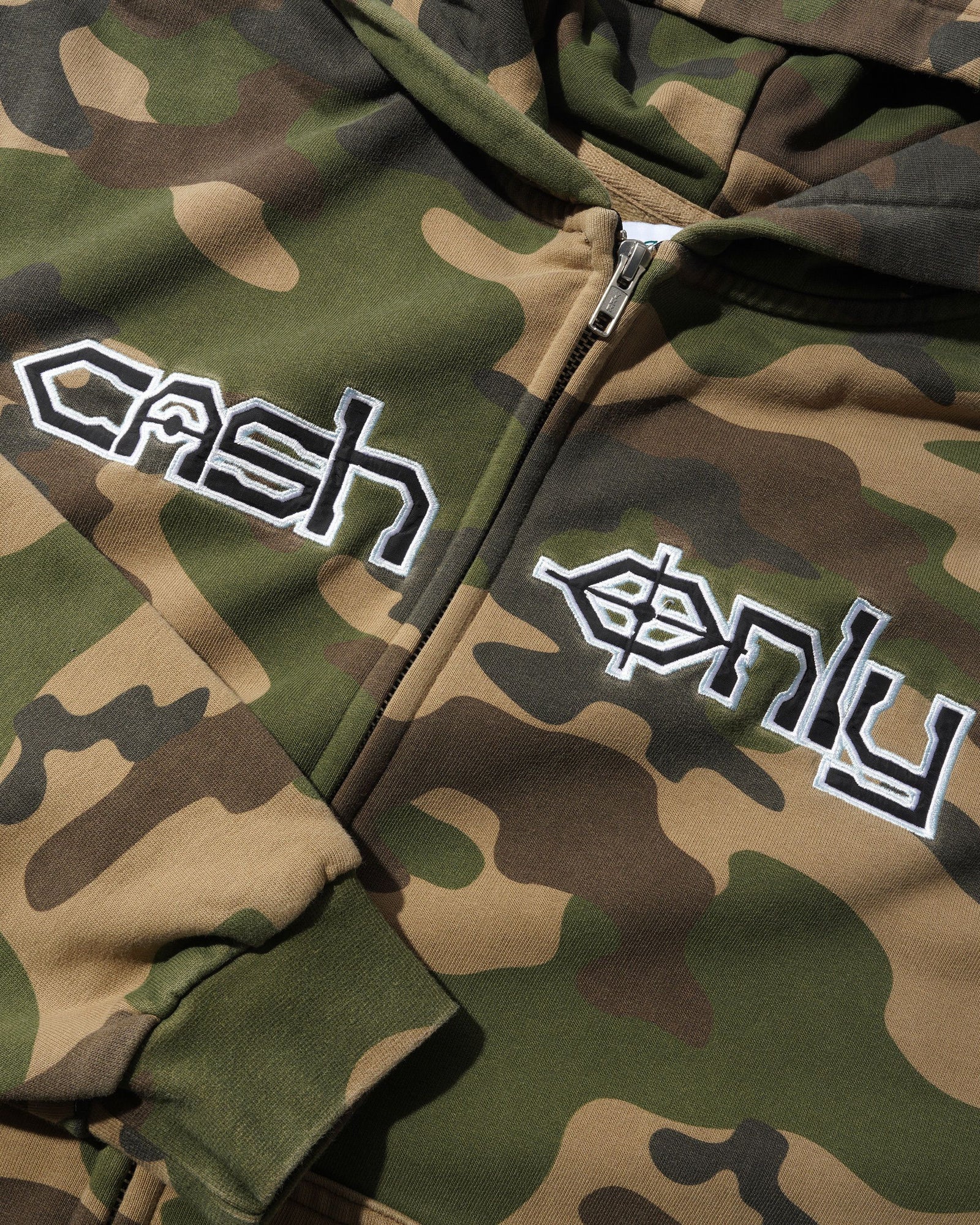 Protocol Zip-Thru Hood, Washed Camo