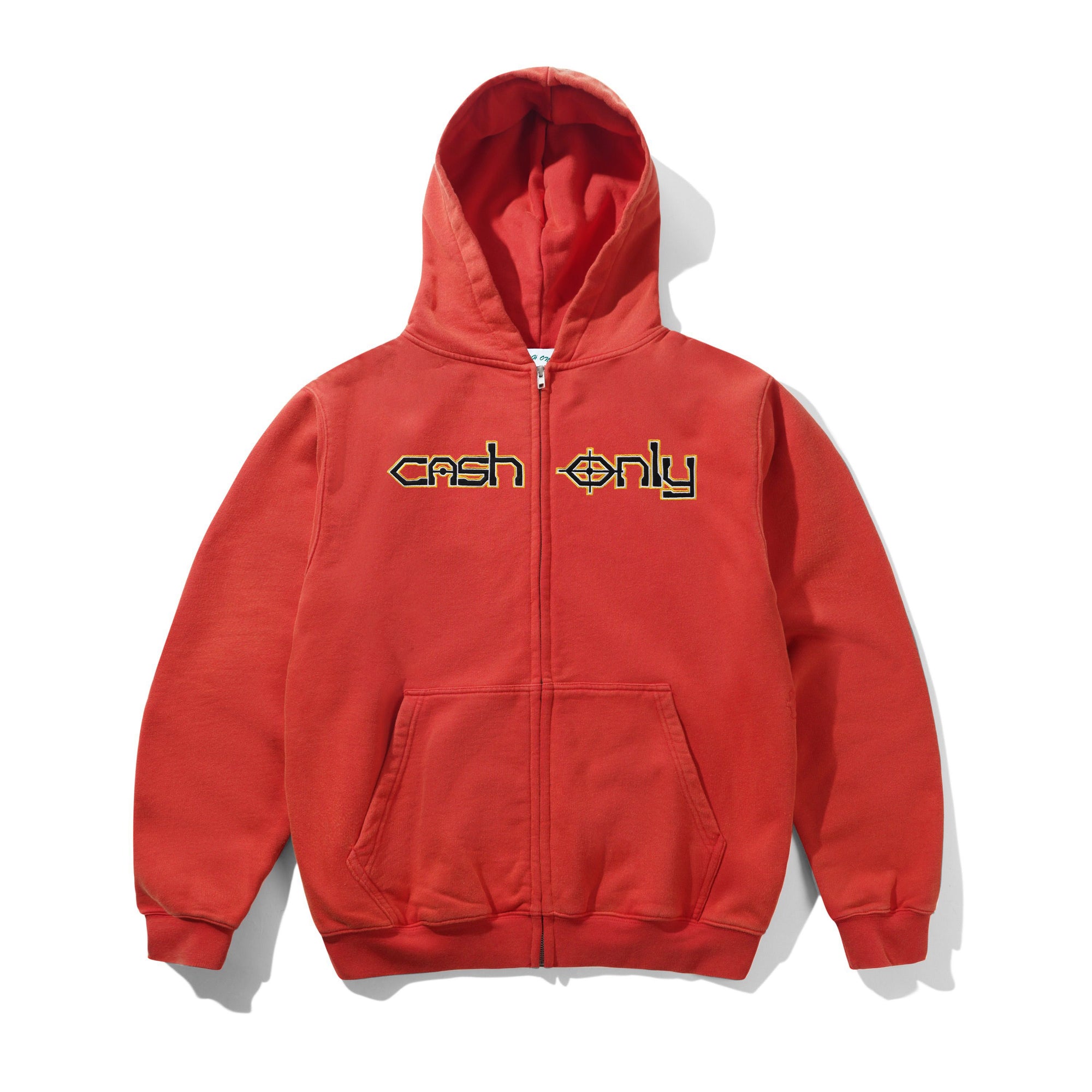 Protocol Zip-Thru Hood, Washed Red