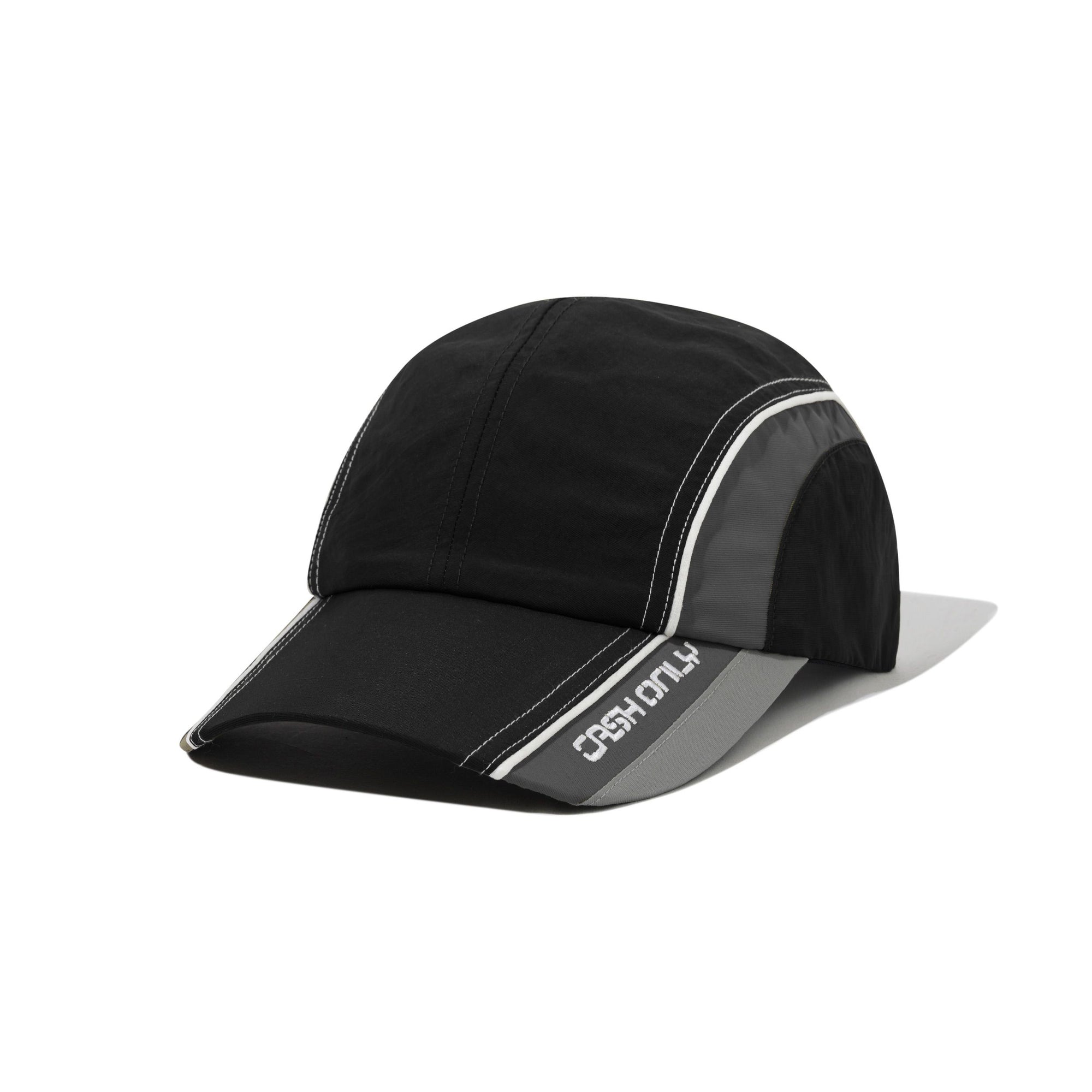Rapid 4 Panel Cap, Black / Grey
