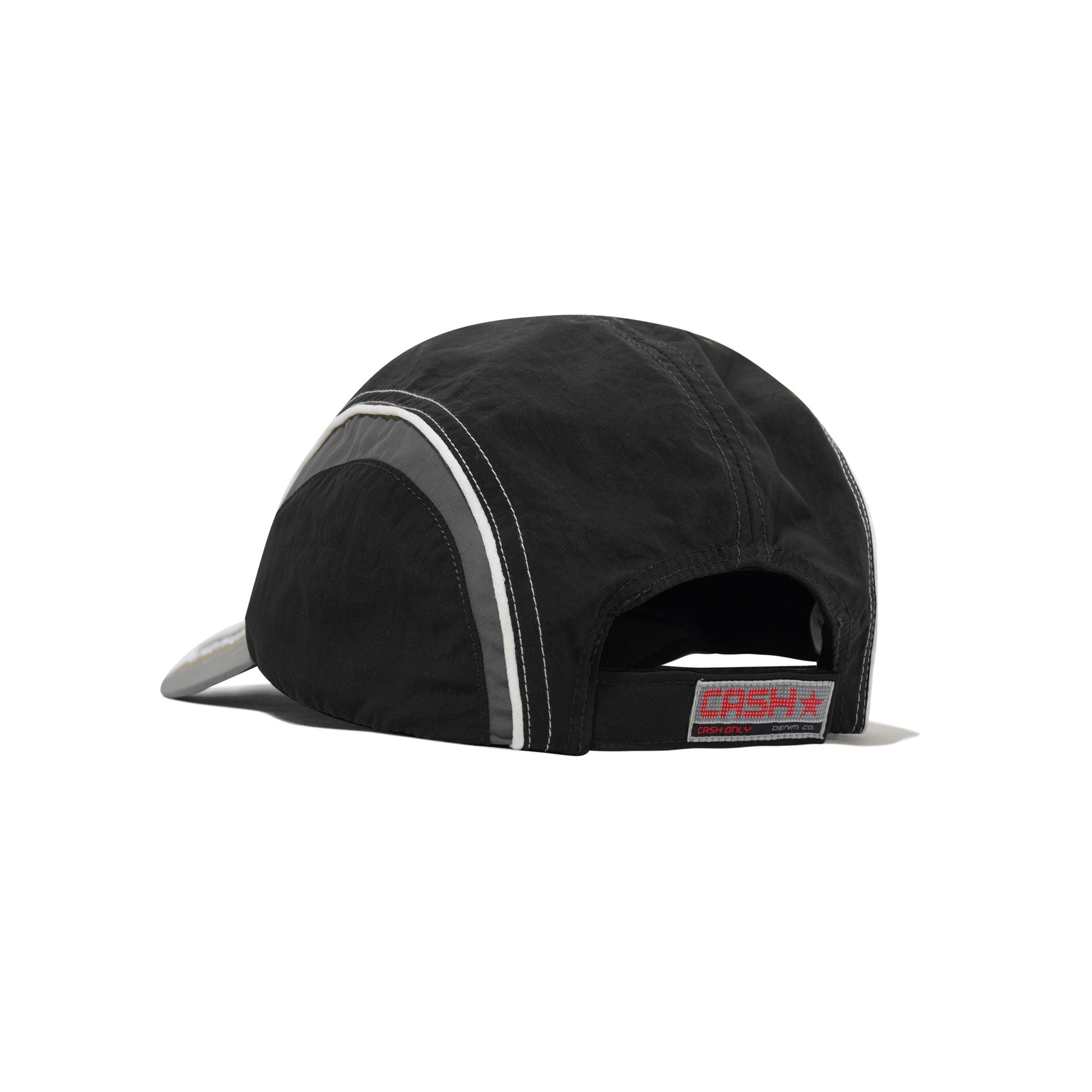 Rapid 4 Panel Cap, Black / Grey