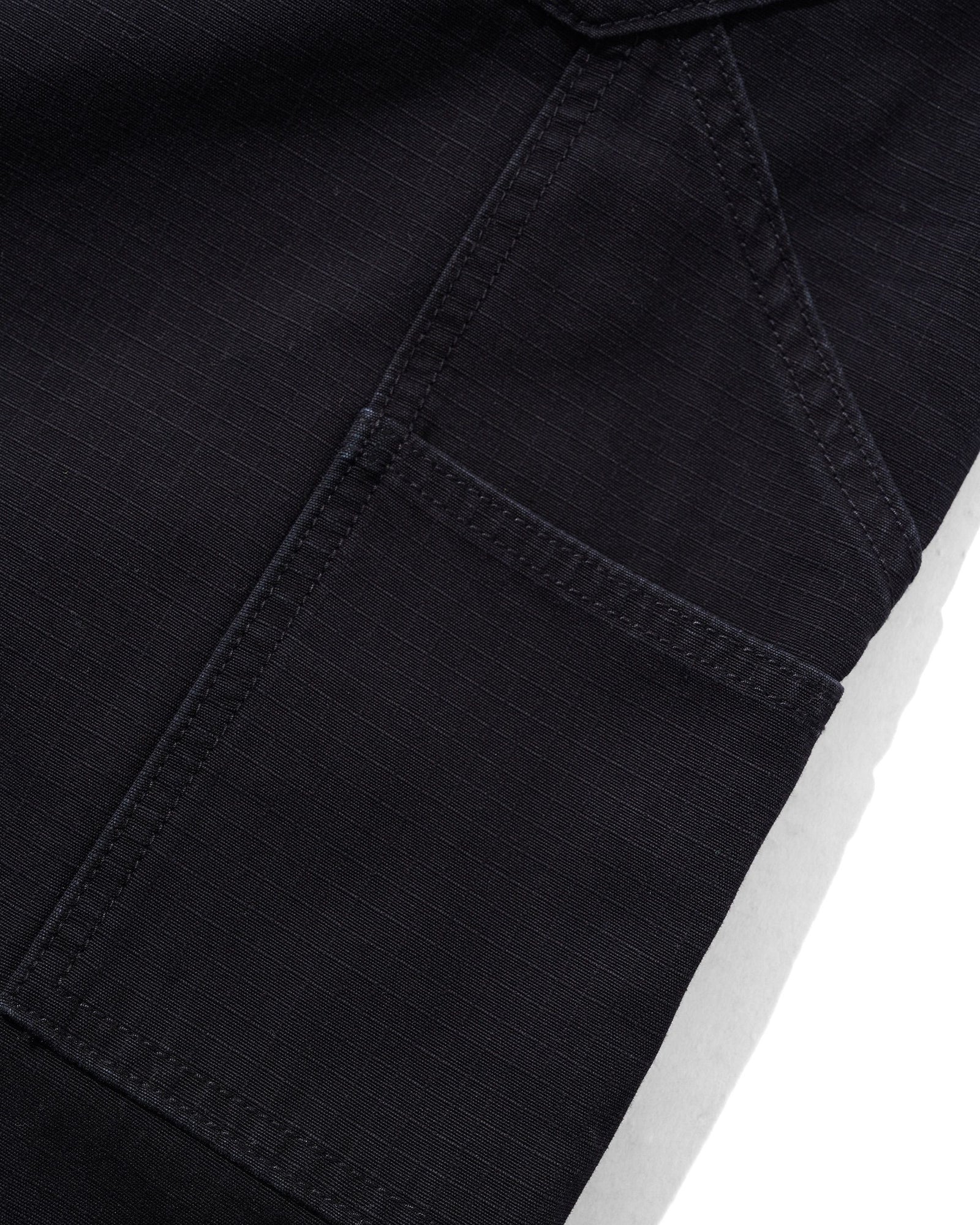Ripstop Carpenter Pants, Washed Black