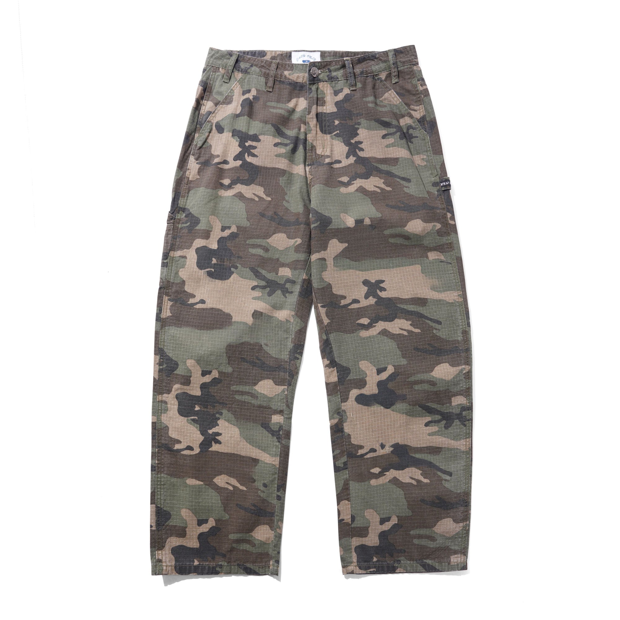 Ripstop Carpenter Pants, Woodland Camo