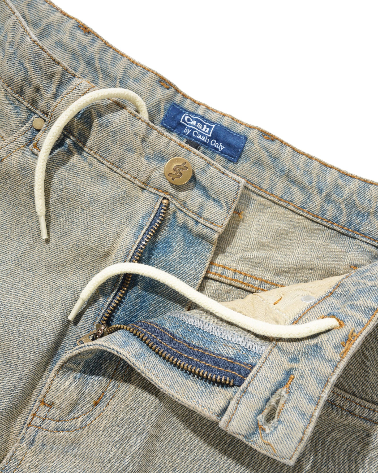 Rodeo Denim Jeans, Sun Fade Blue