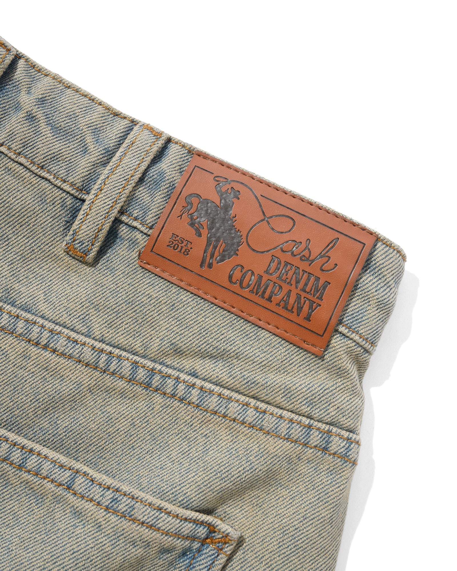 Rodeo Denim Jeans, Sun Fade Blue