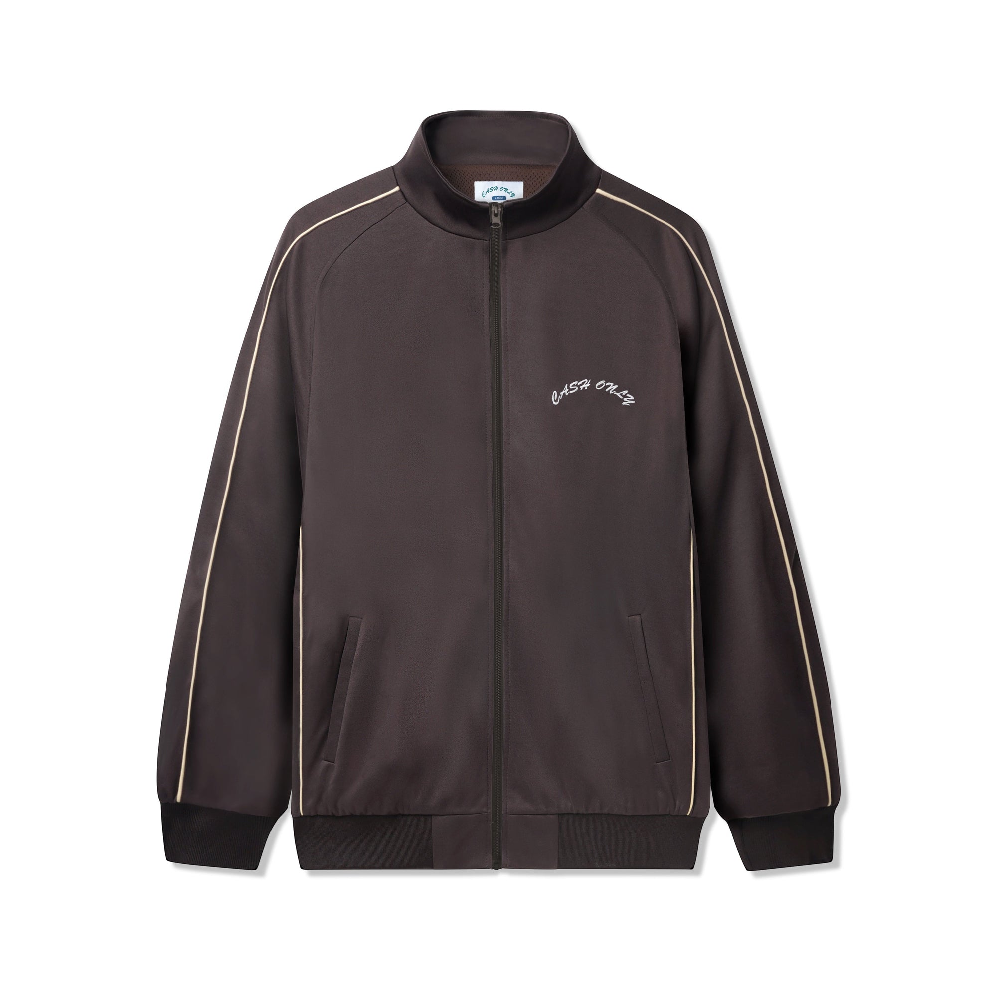 Satriale Track Jacket, Brown