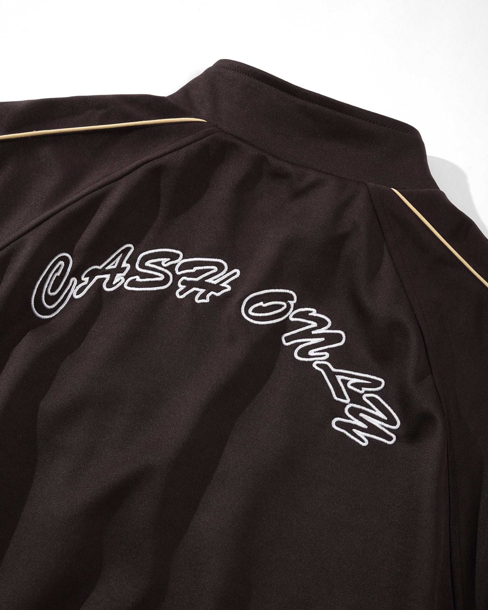 Satriale Track Jacket, Brown