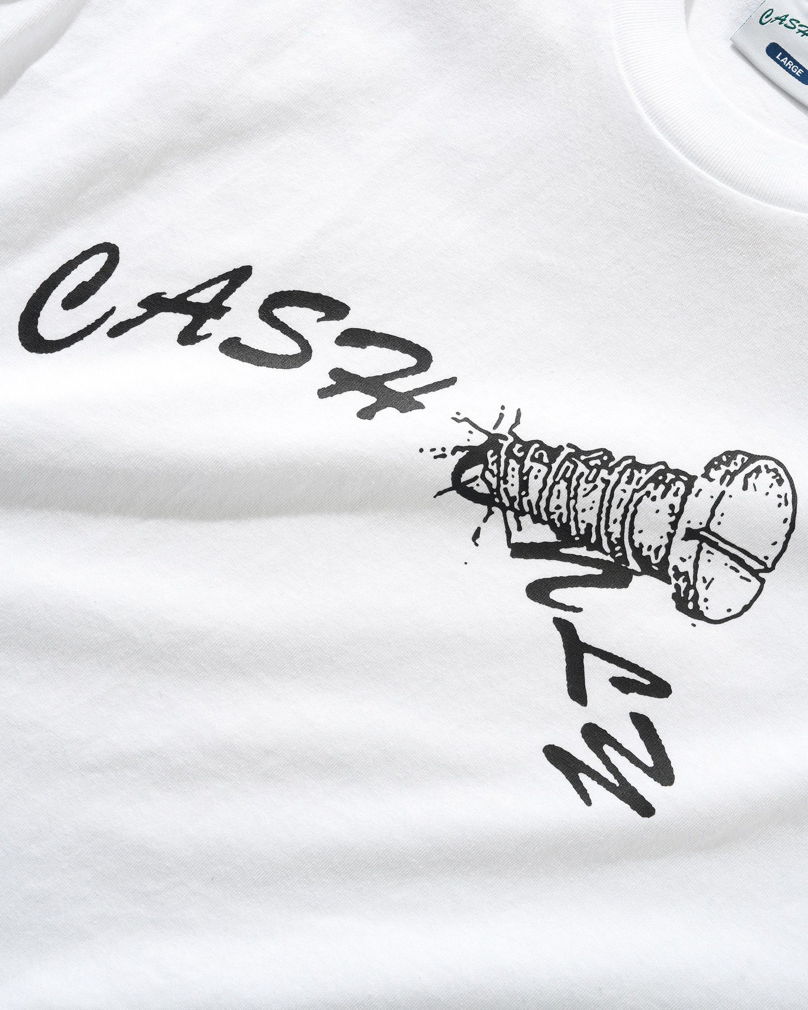 Screw Logo Tee, White