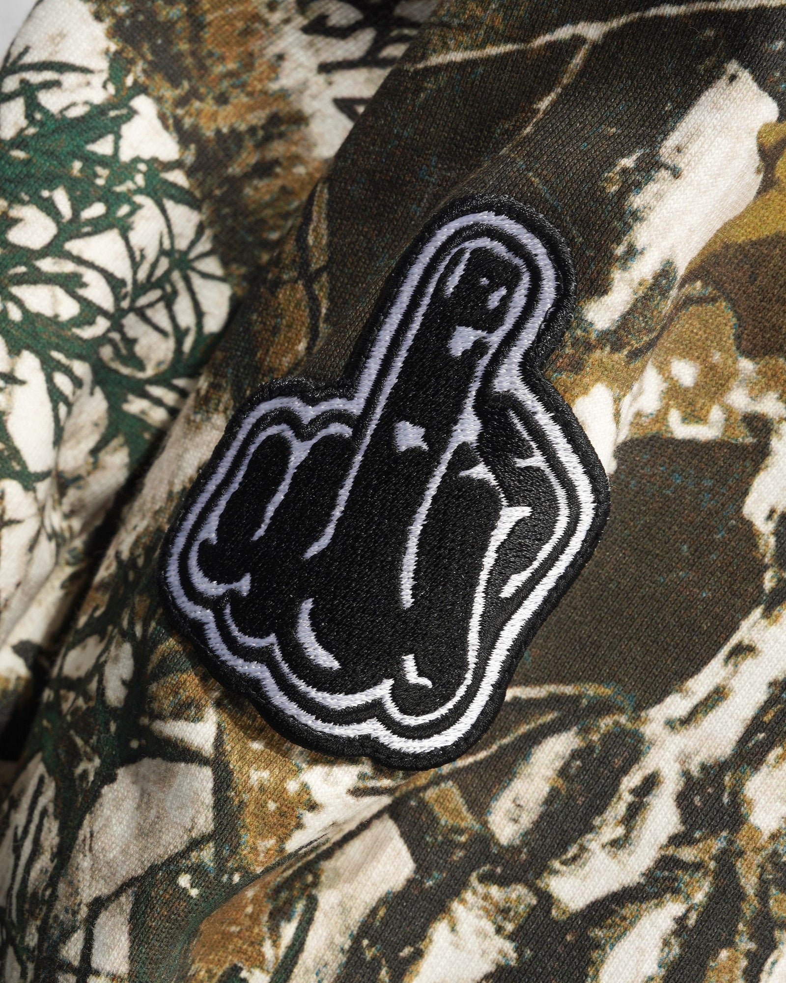 Service Zip-Thru Hood, Foliage Camo