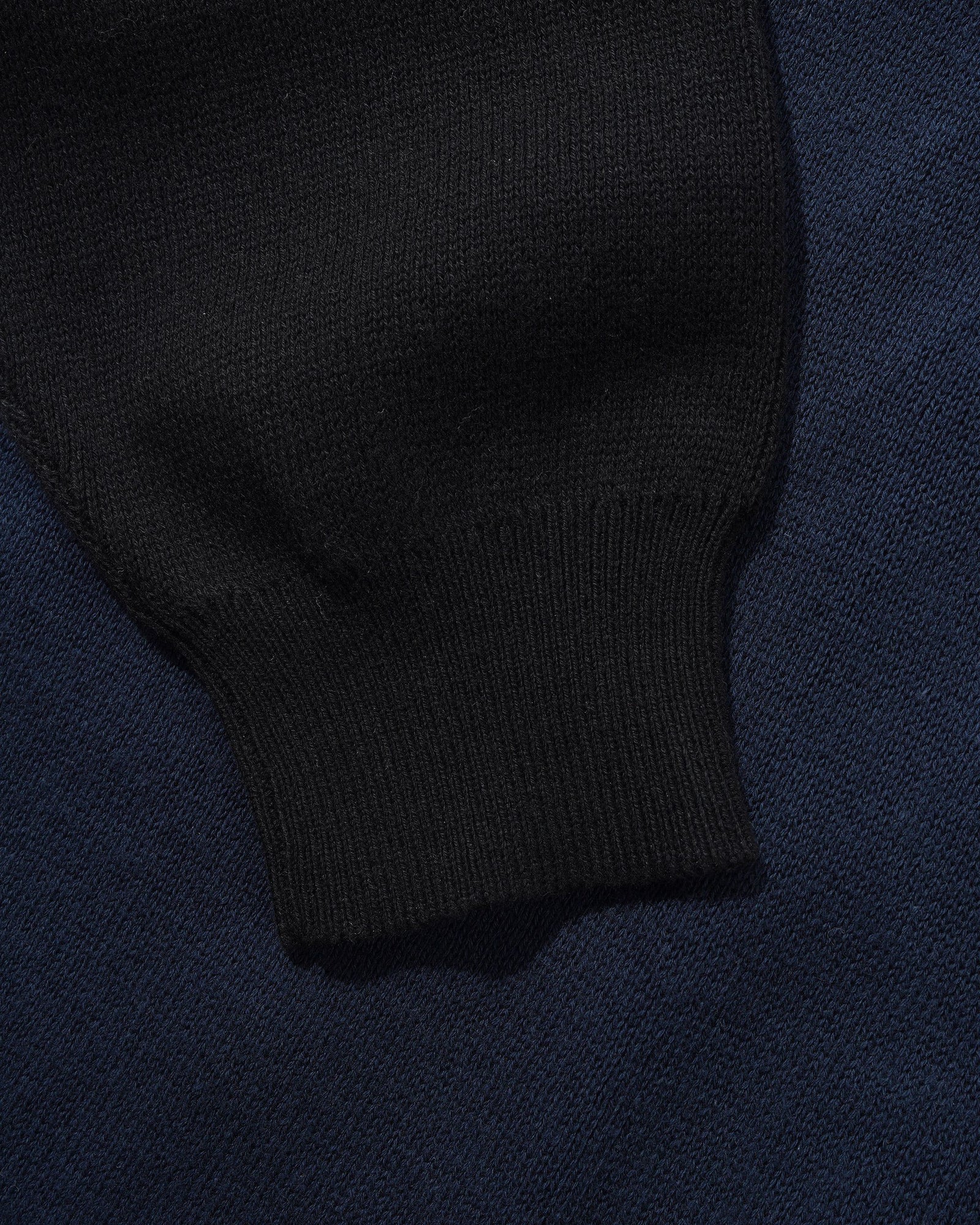 Star Knitted Sweater, Navy / Black