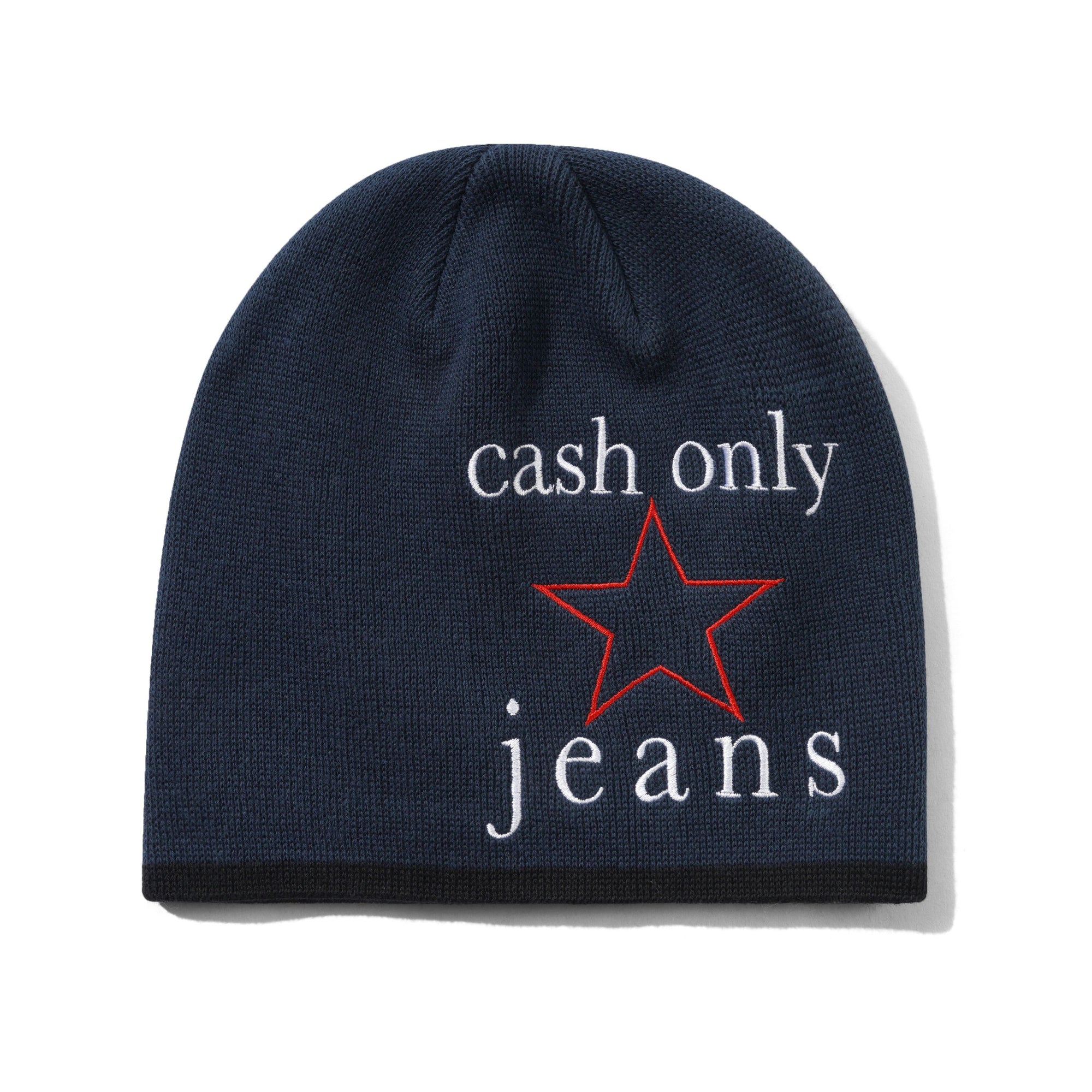 Star Skully Beanie, Navy