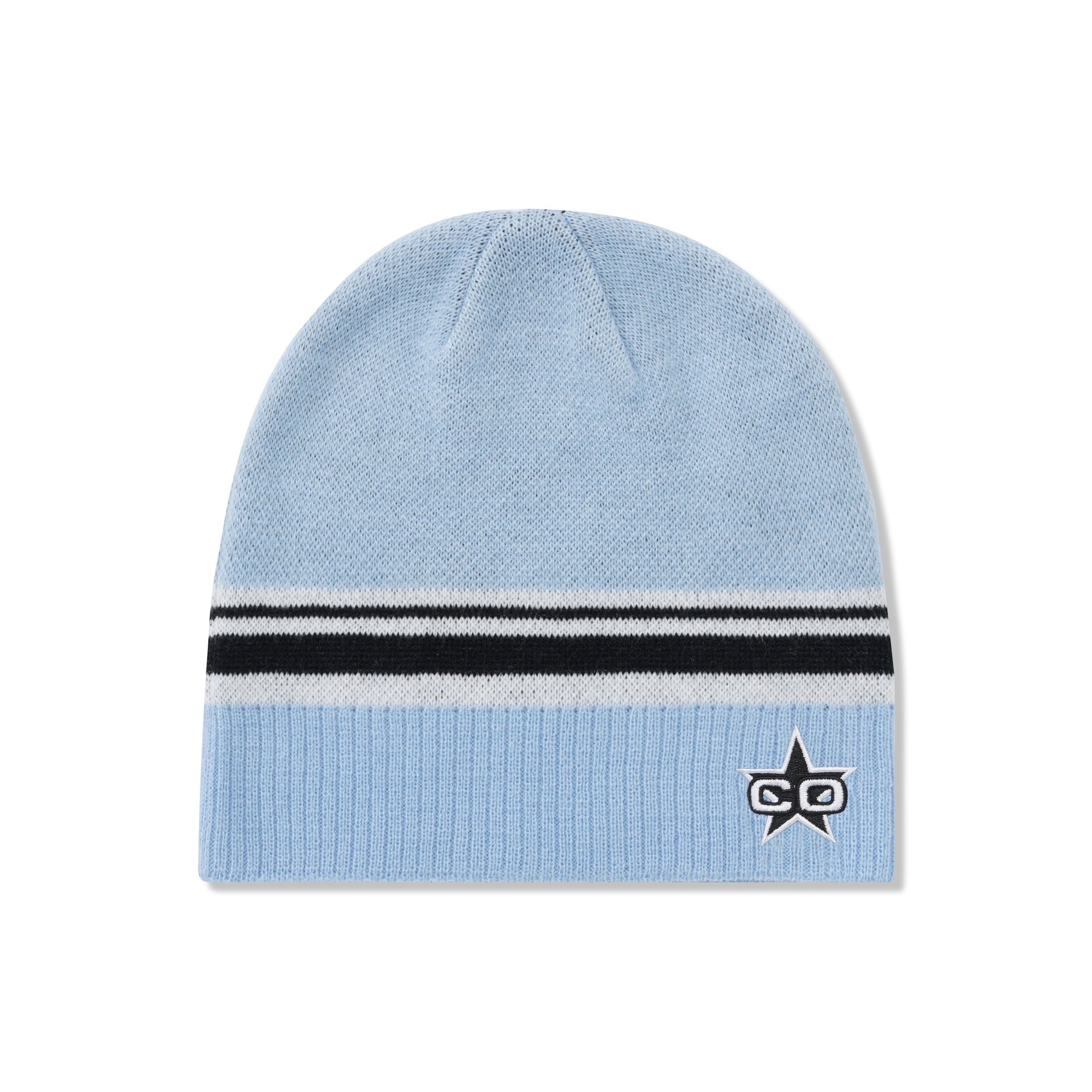 Star Skully Beanie, Powder Blue