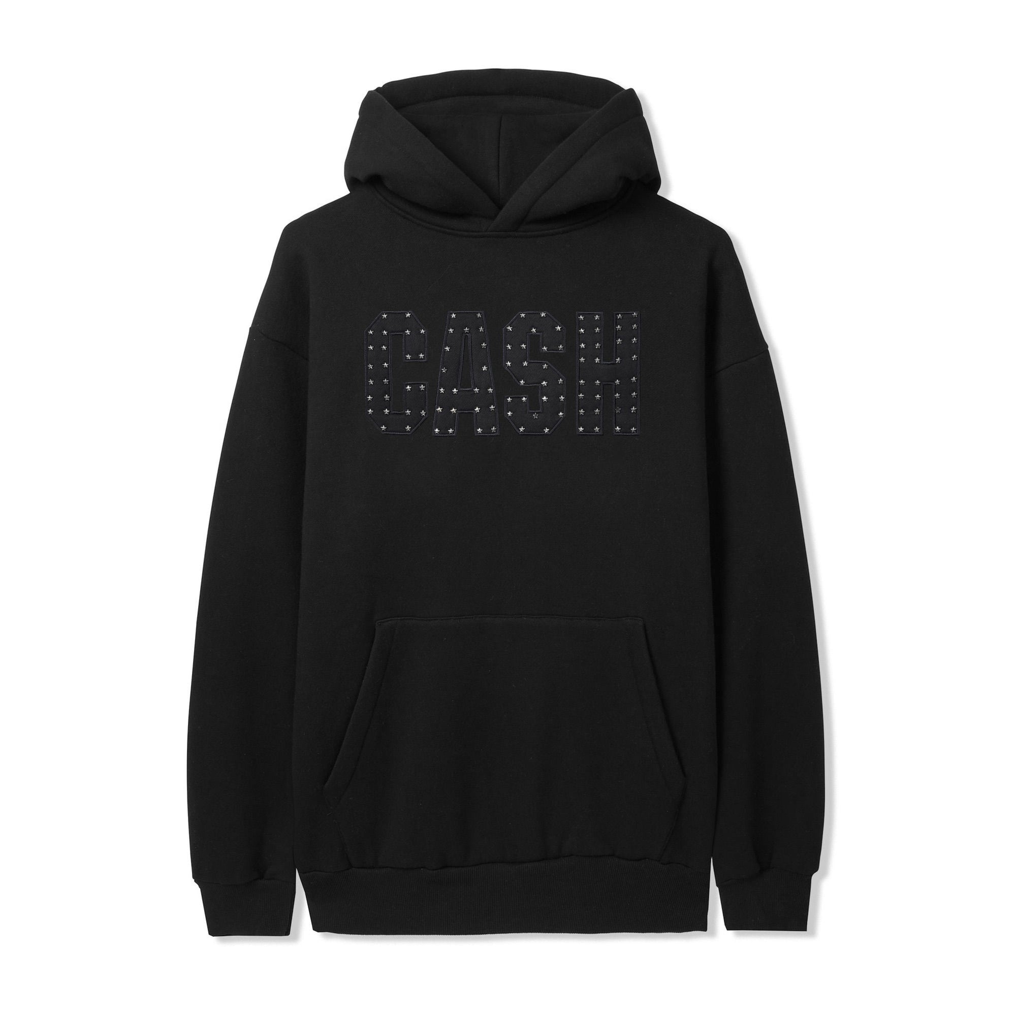 Stars Pullover Hood, Black