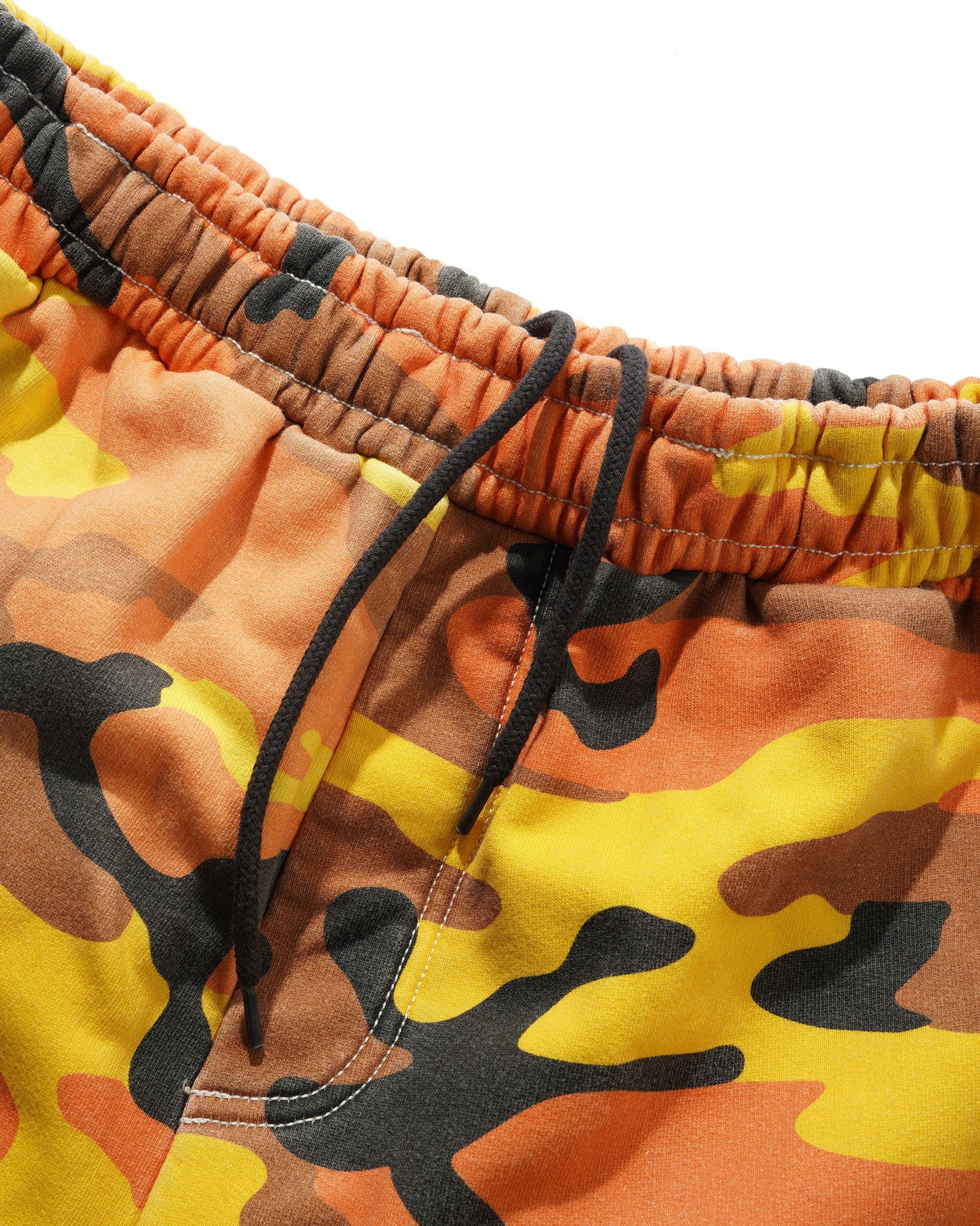 Strip Fleece Sweatpants, Fall Camo