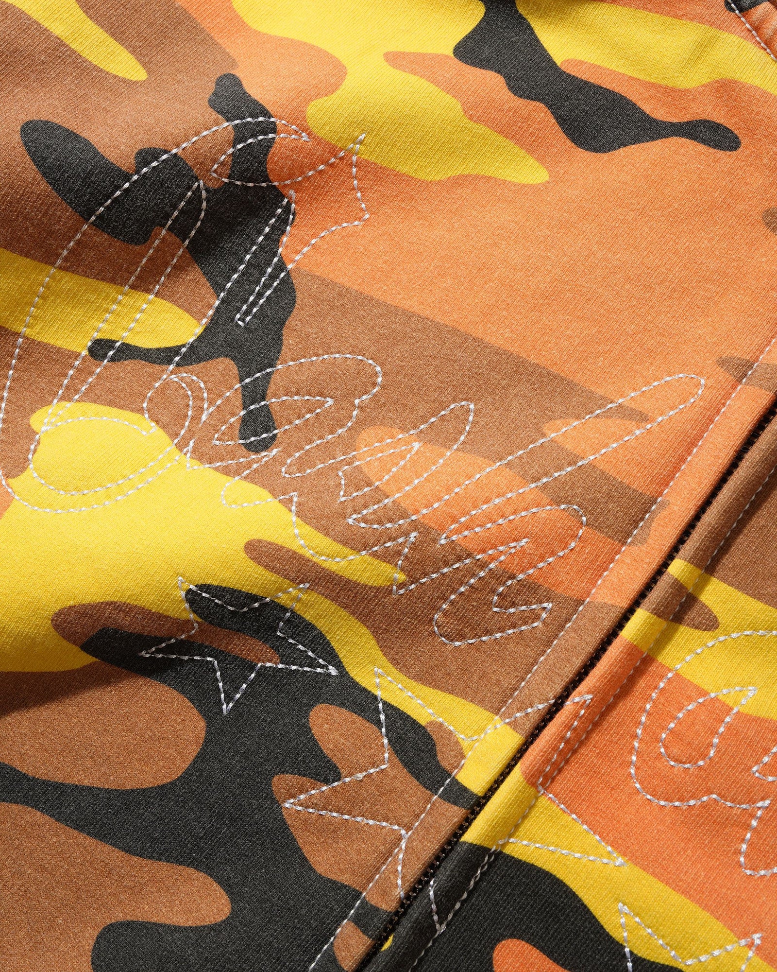 Strip Zip-Thru Hood, Fall Camo