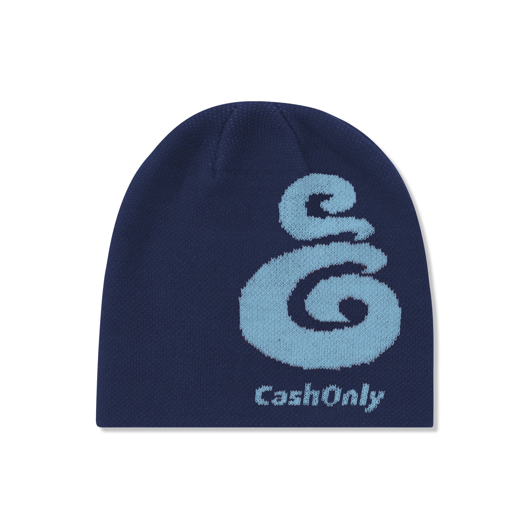 Symbol Skully Beanie, Blue