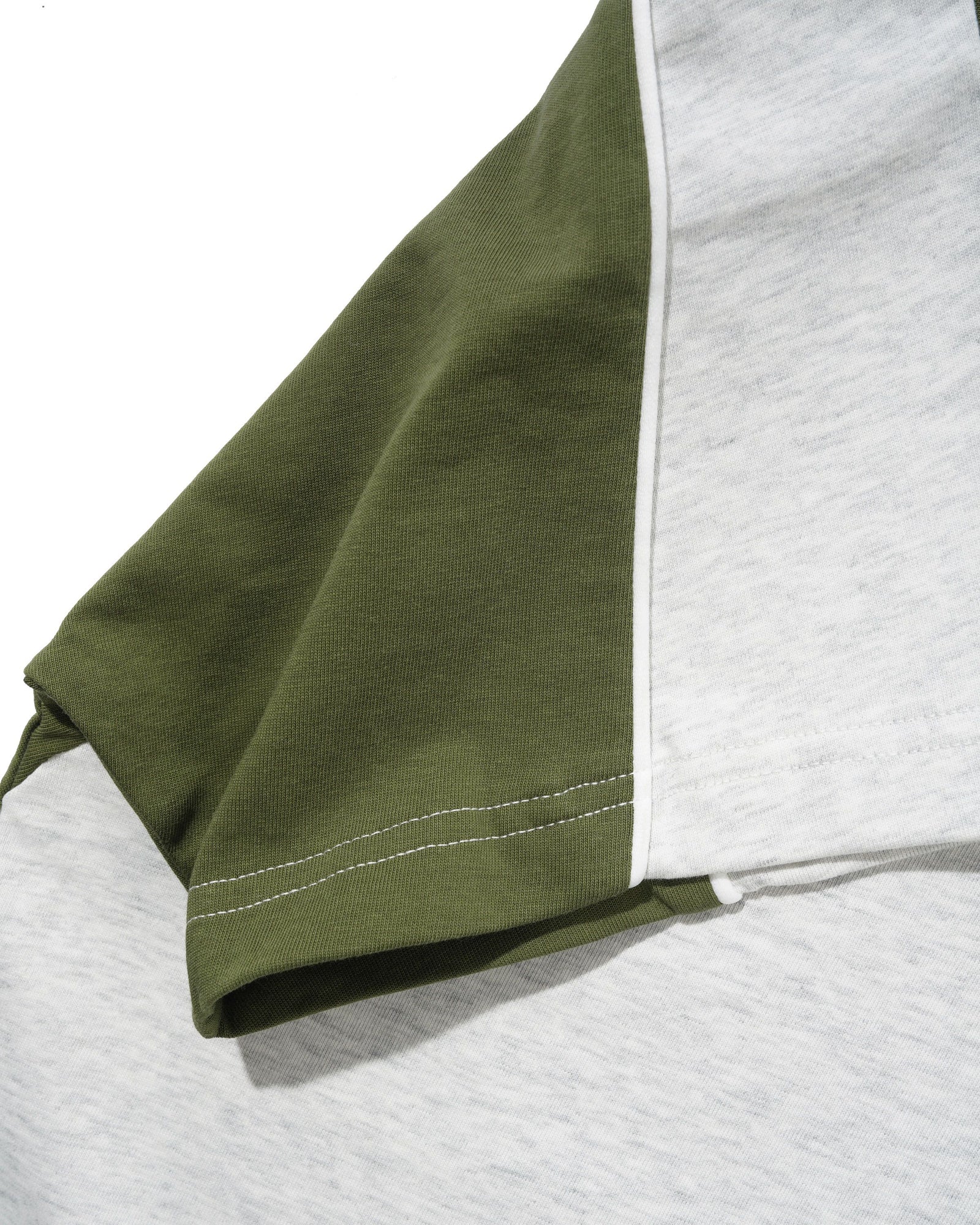 Track Panel Tee, Ash / Army