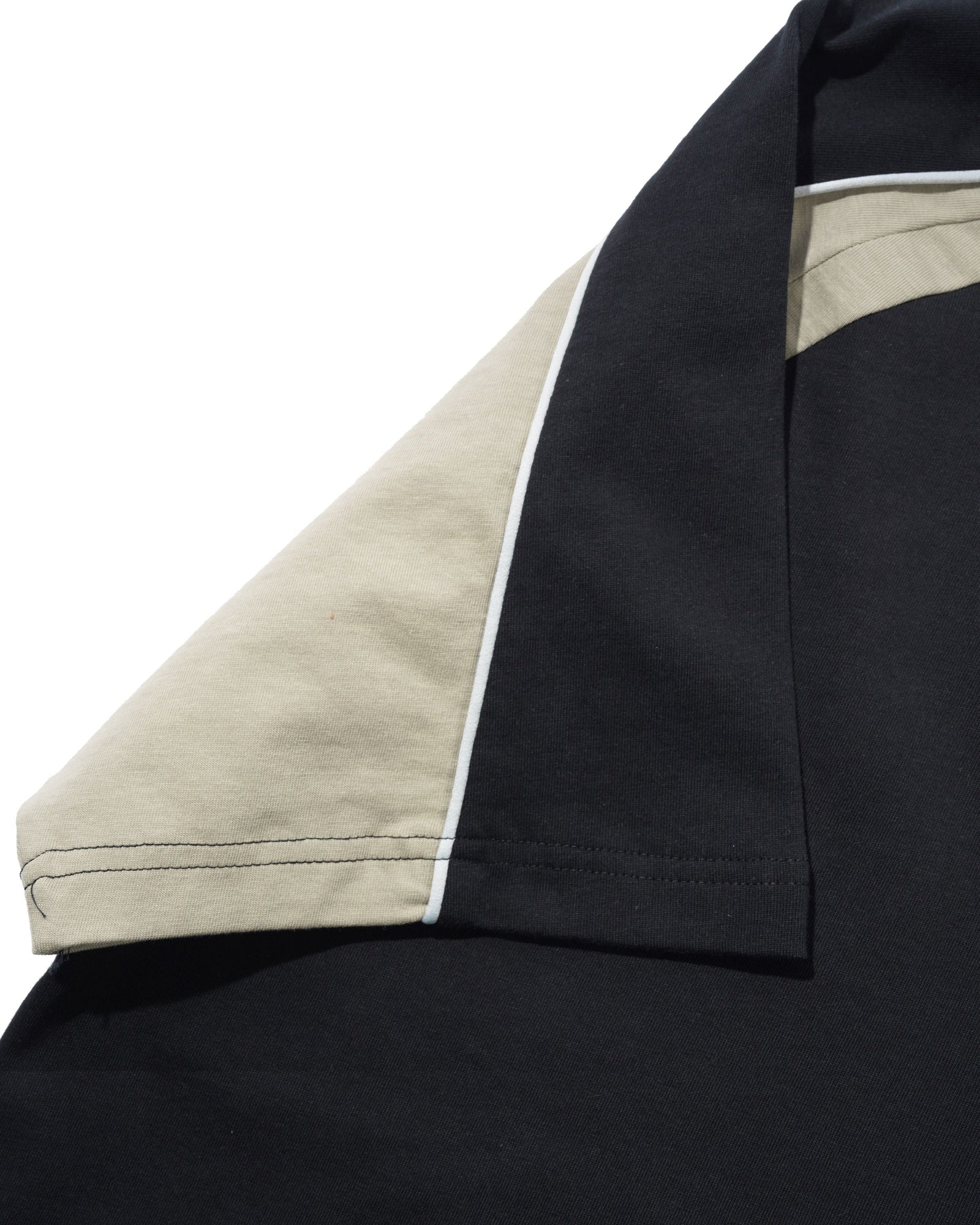 Track Panel Tee, Black / Cove