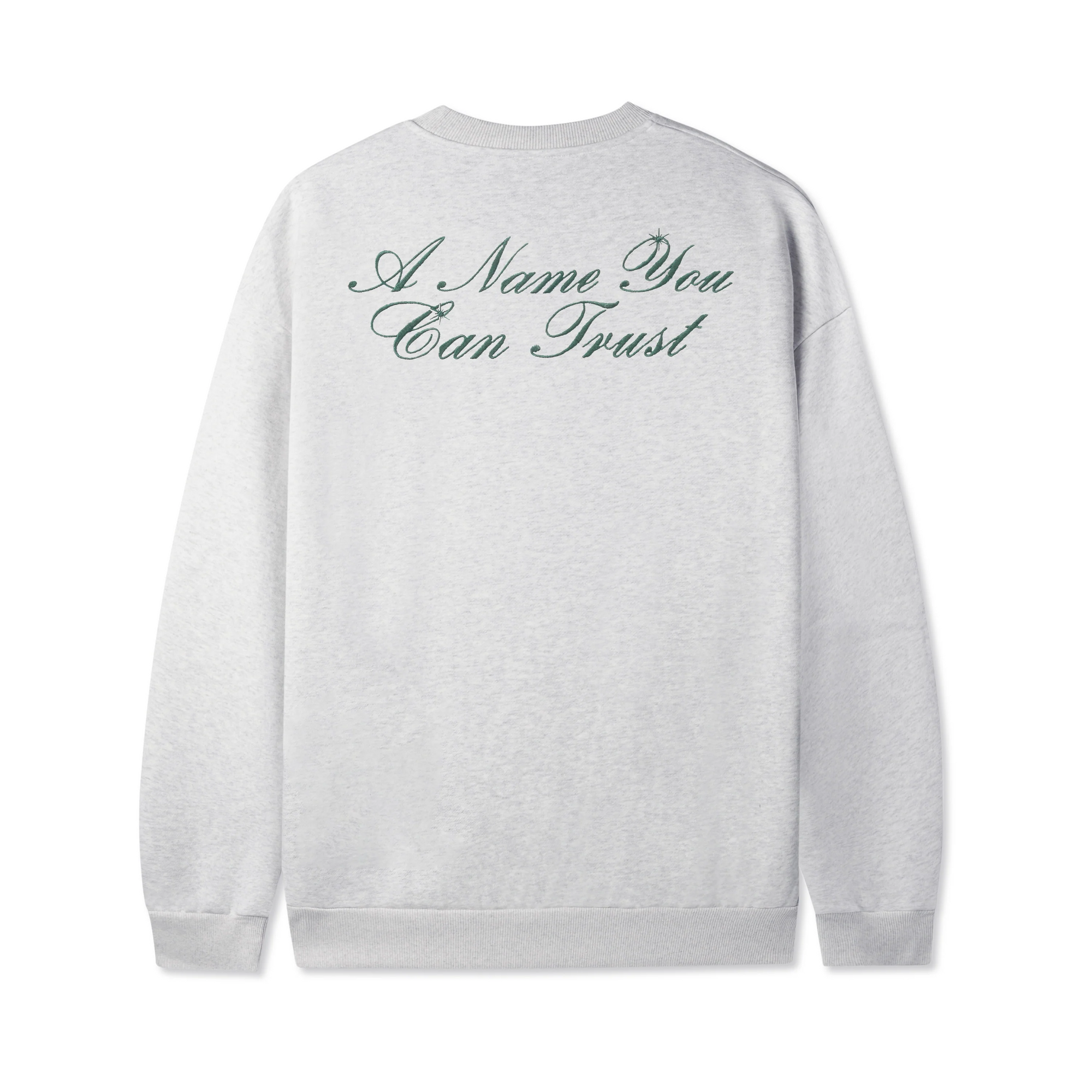 Bank Crewneck, Ash