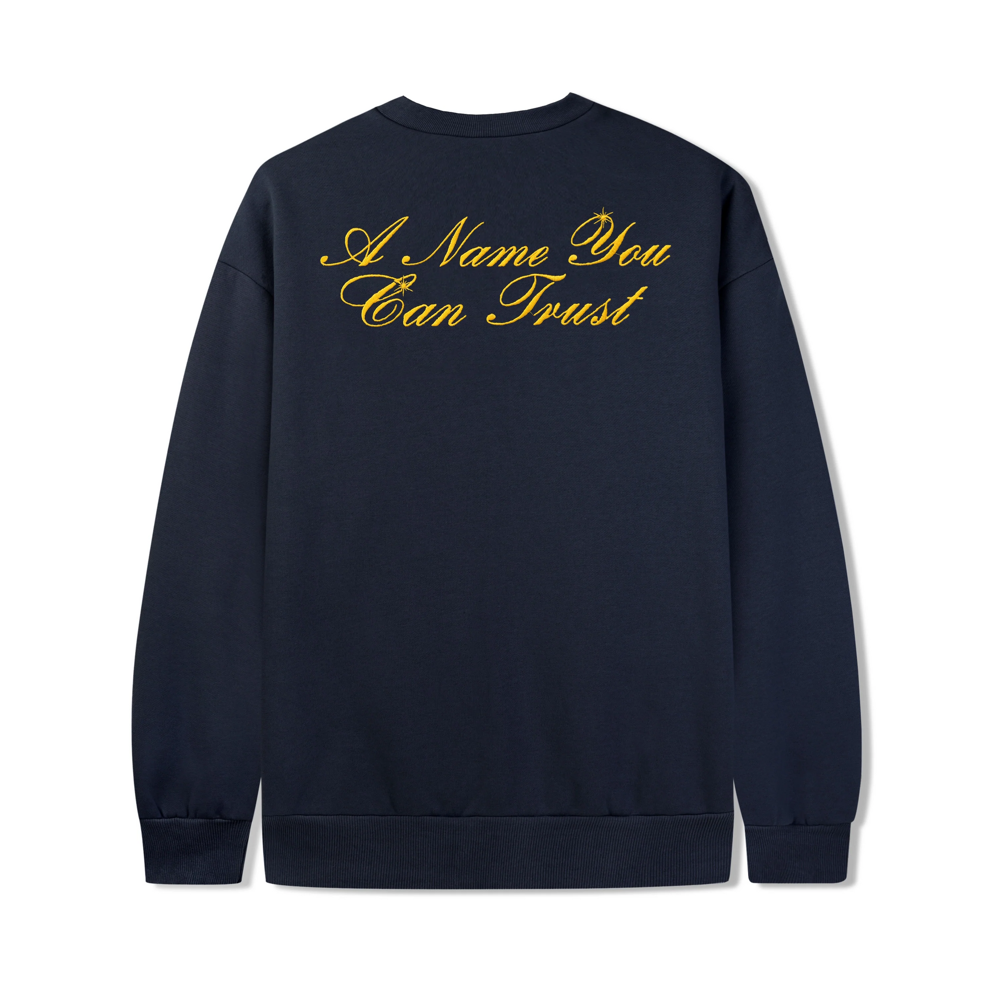 Bank Crewneck, Deep Navy