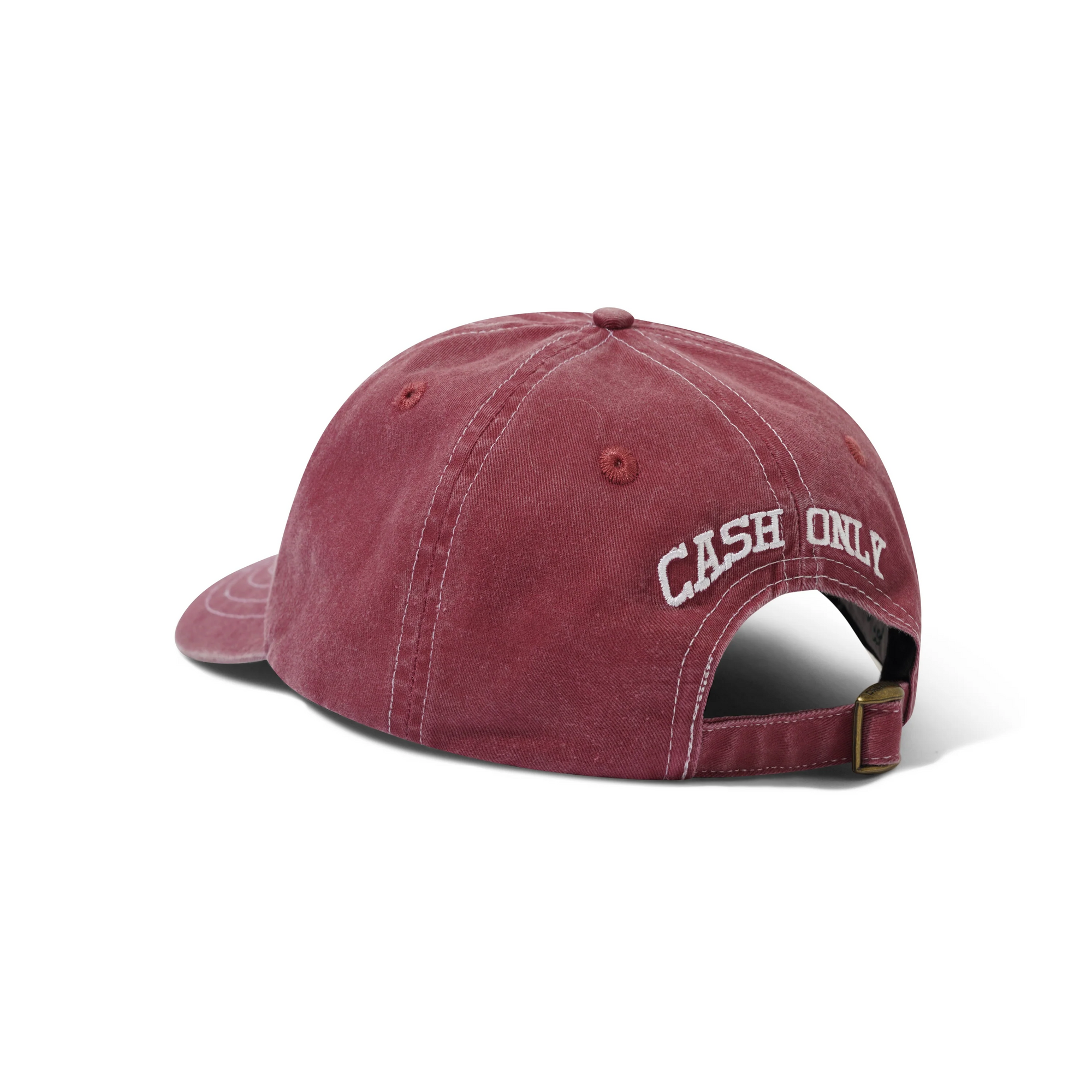 Campus 6 Panel Cap, Burgundy