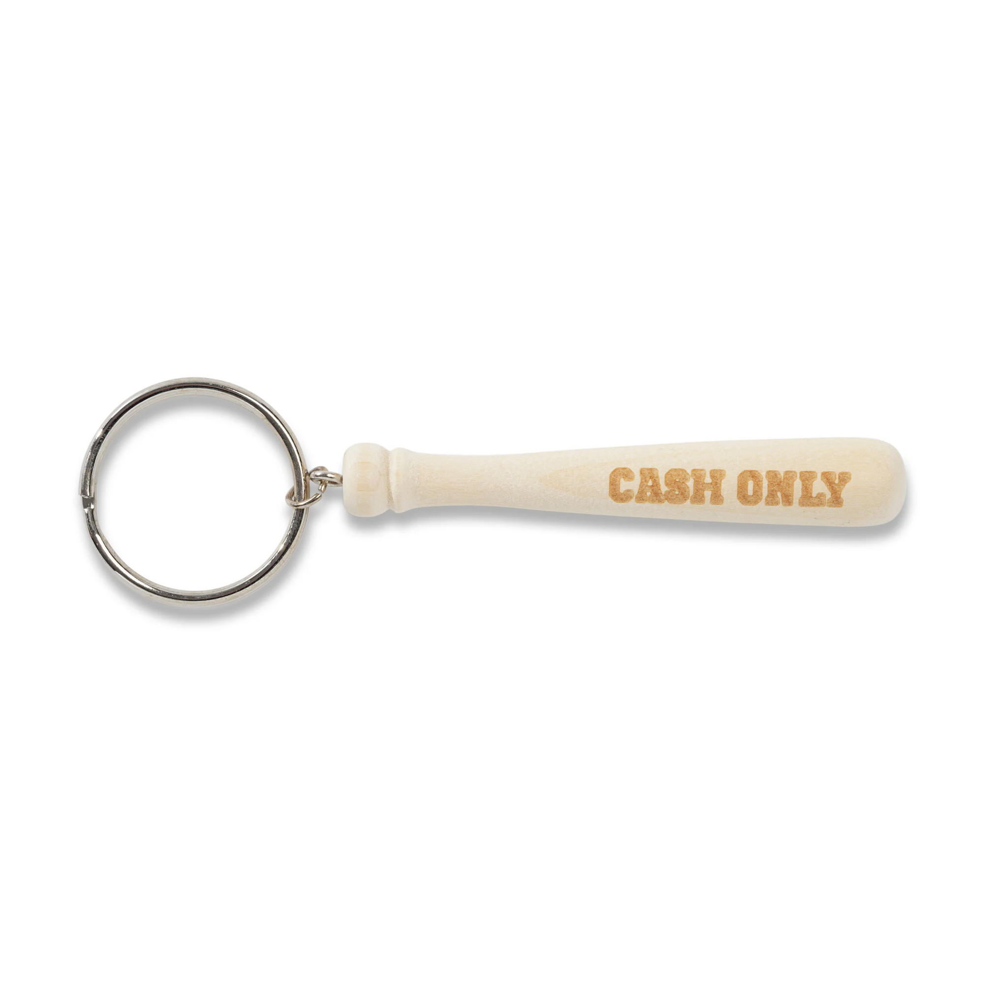 Baseball Bat Key Chain, Pine