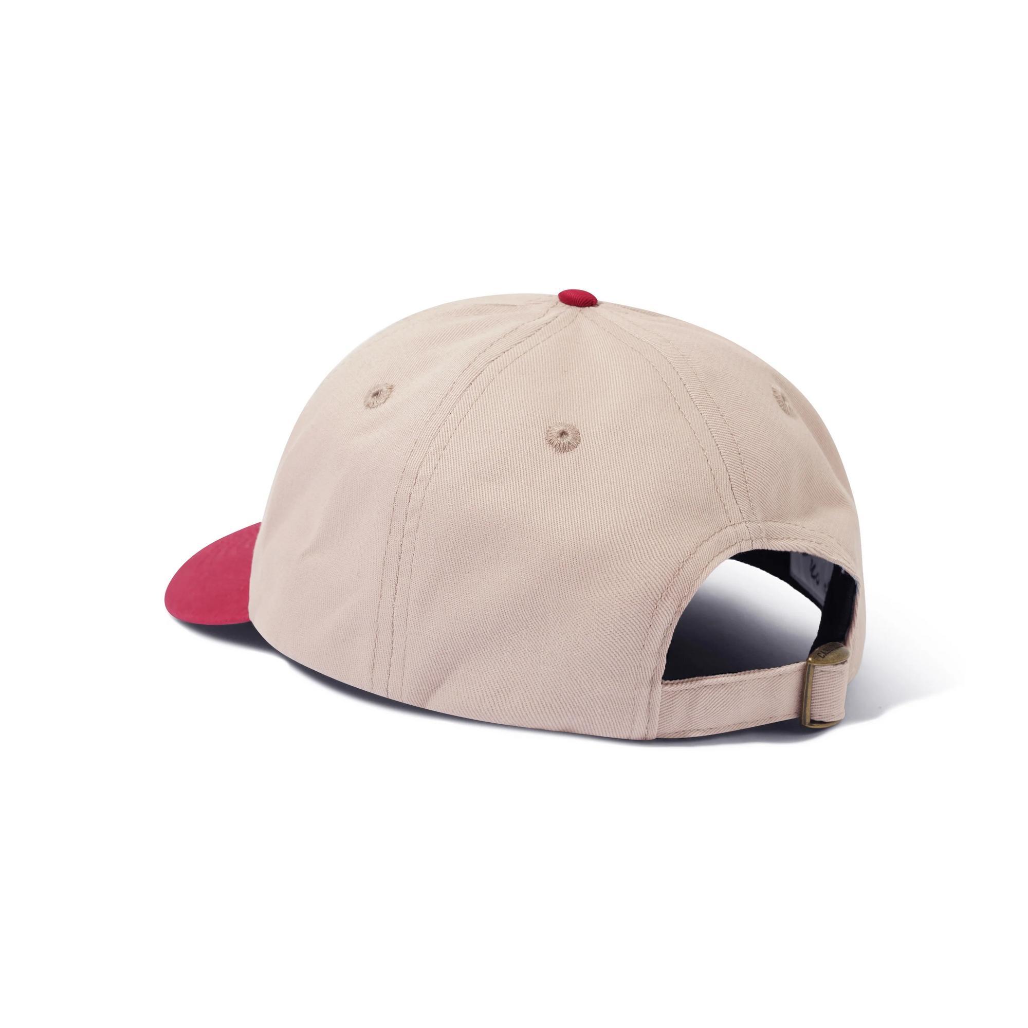 Payday 6 Panel Cap, Tan / Burgundy