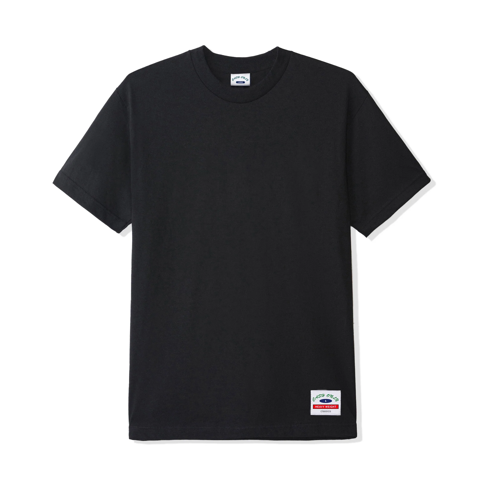 Ultra Heavy-Weight Basic Tee, Black  