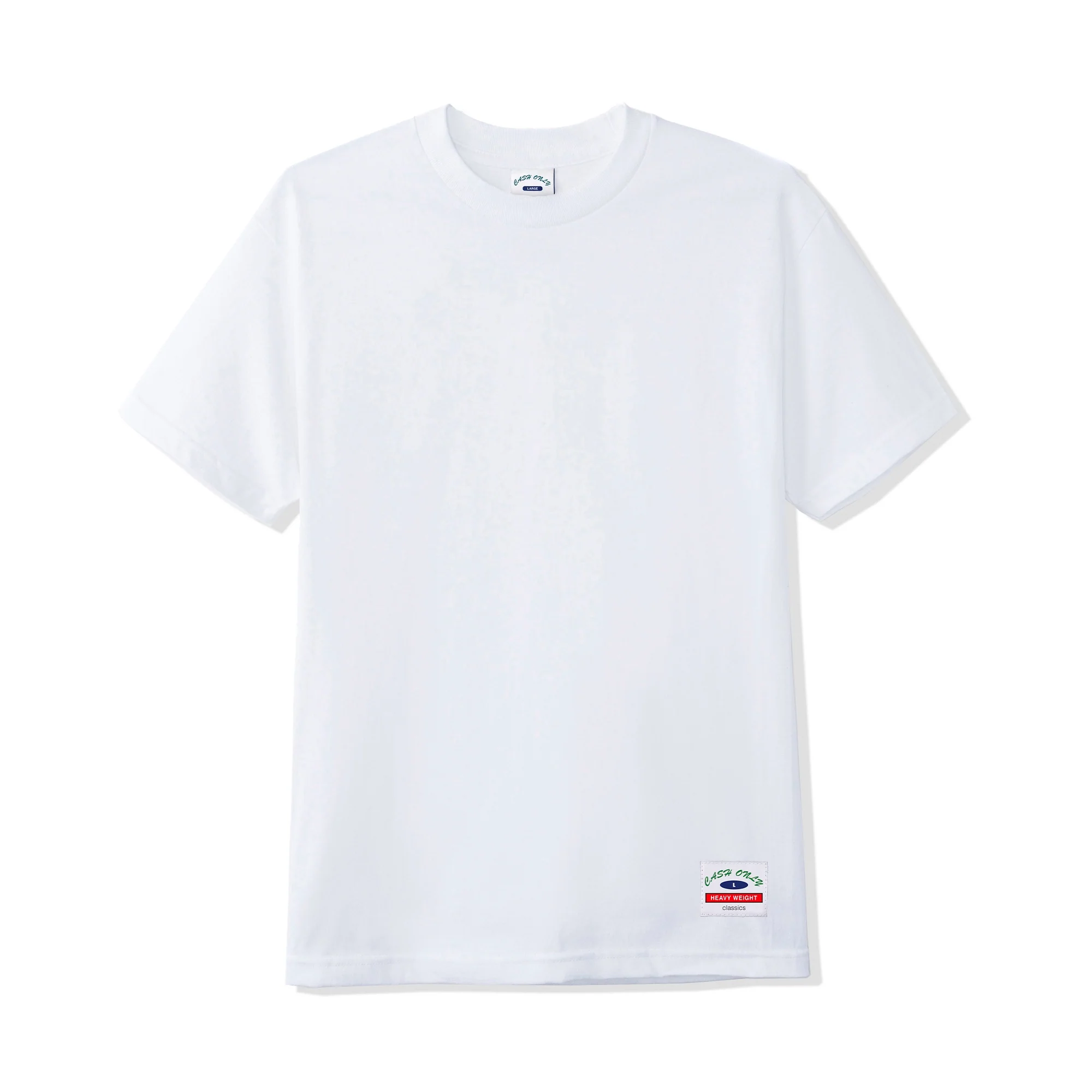 Ultra Heavy-Weight Basic Tee, White  