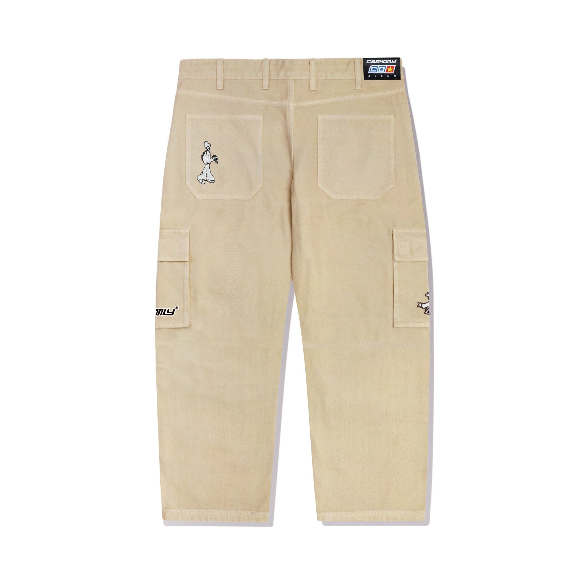 Aleka Cargo Jeans, Khaki