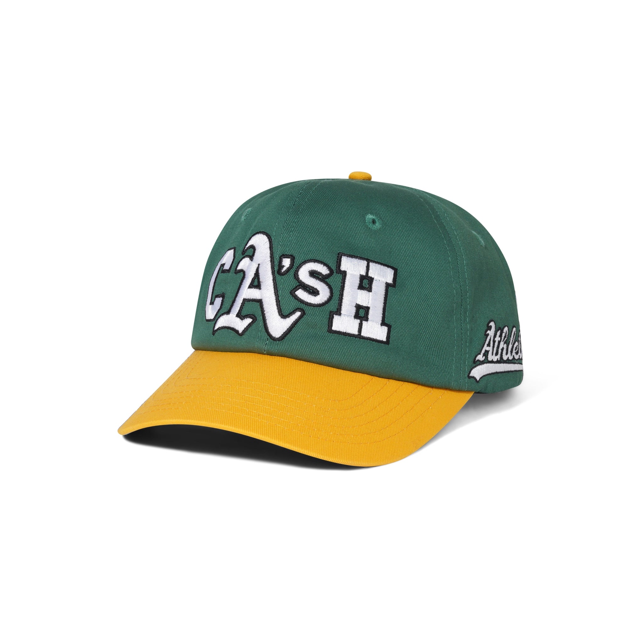 Ballpark Snapback Cap, Green / Gold