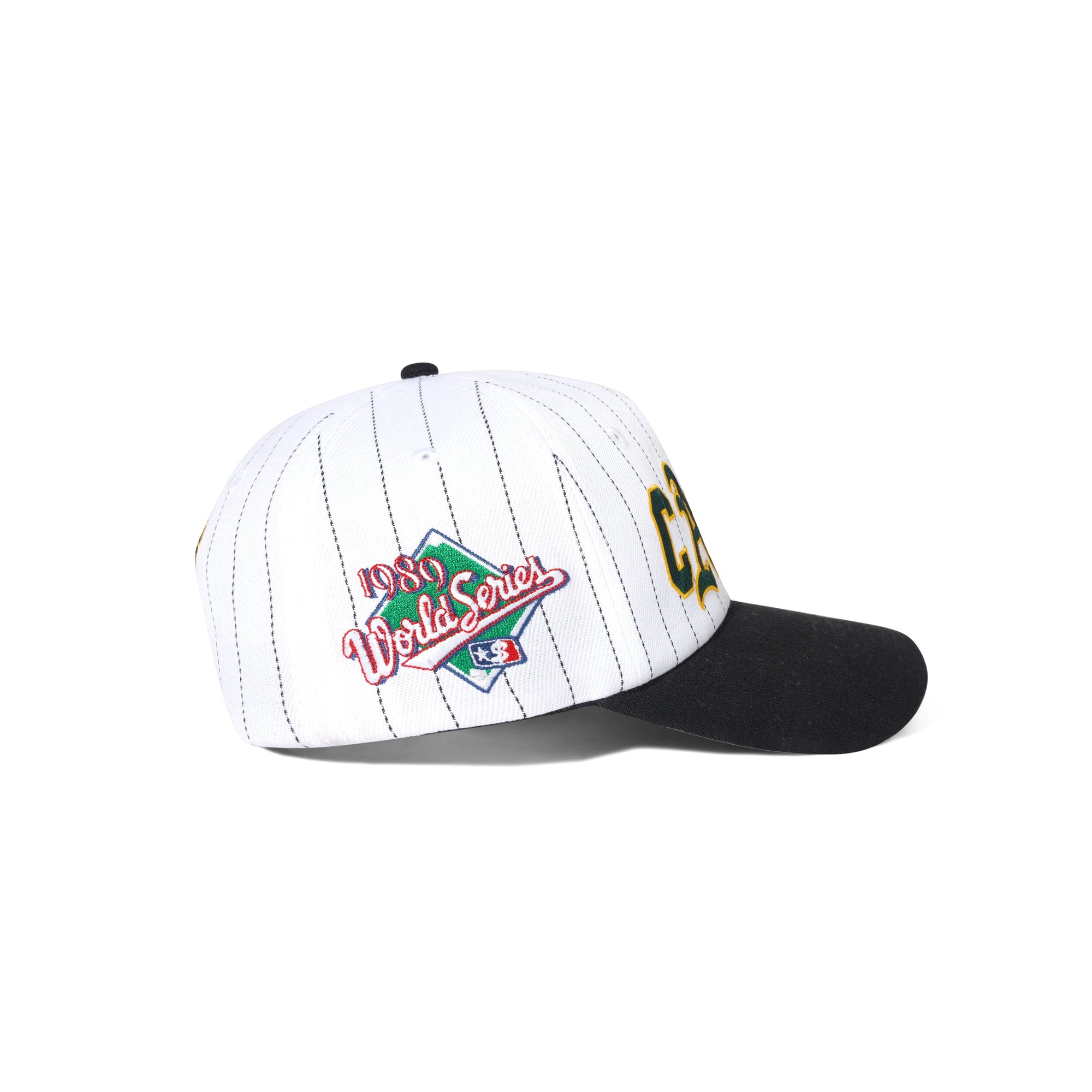 Ballpark Snapback Cap, White / Black