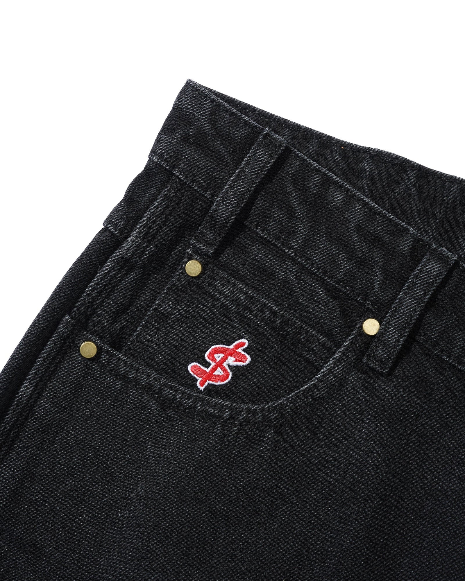 Bone Denim Jeans, Black