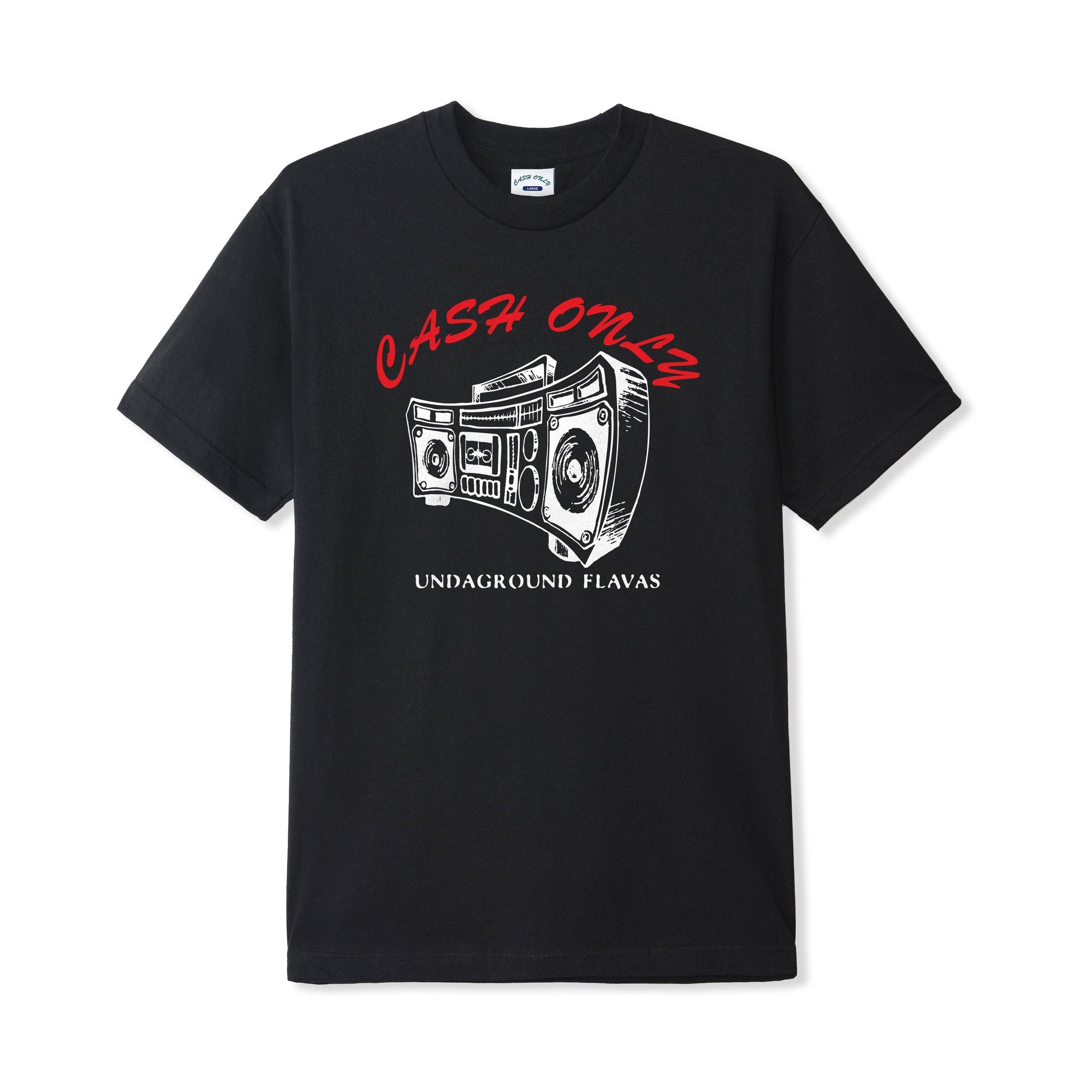 Boombox Tee, Black