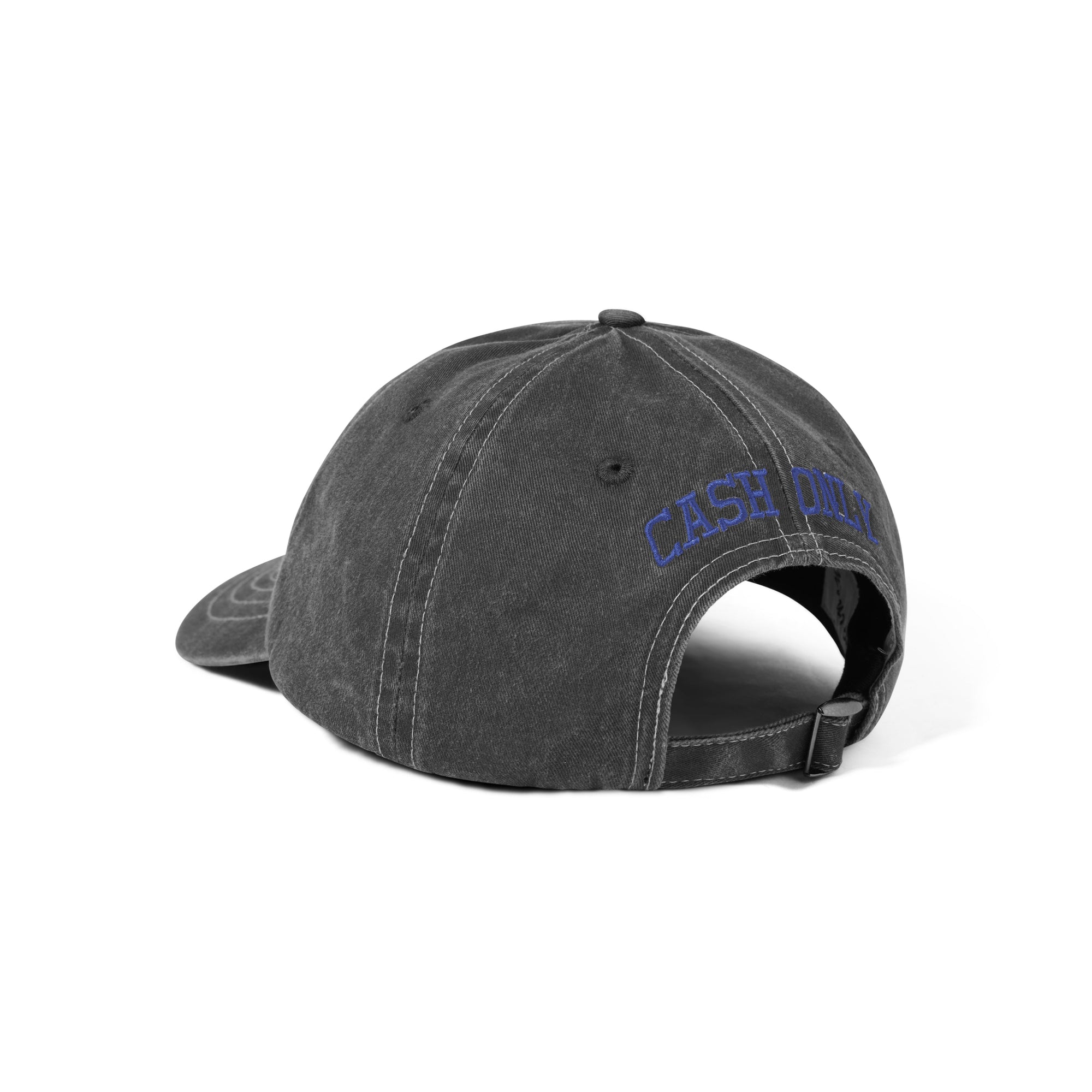 Campus 6 Panel Cap, Black