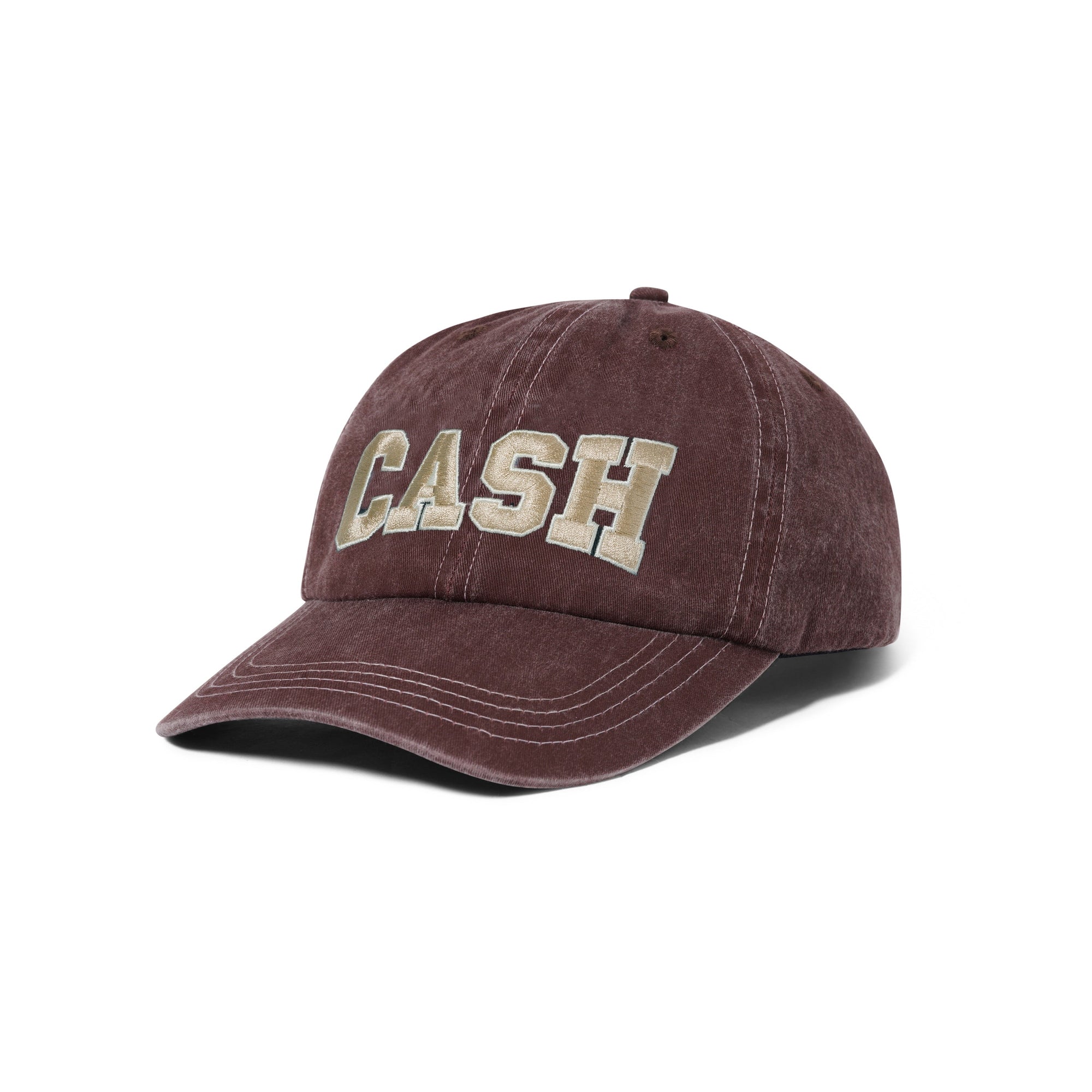 Campus 6 Panel Cap, Brown