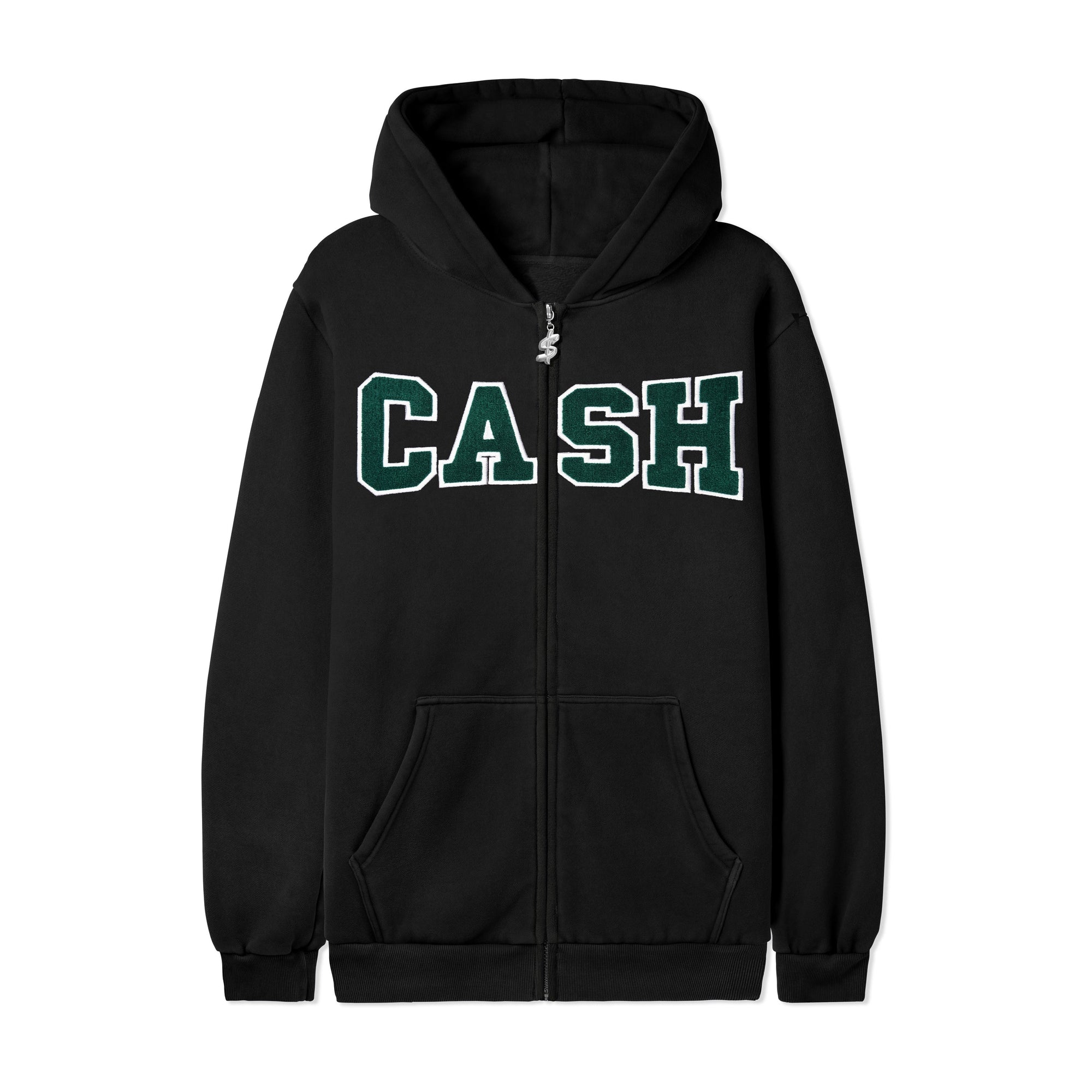 Campus Zip-Thru Hood - Black