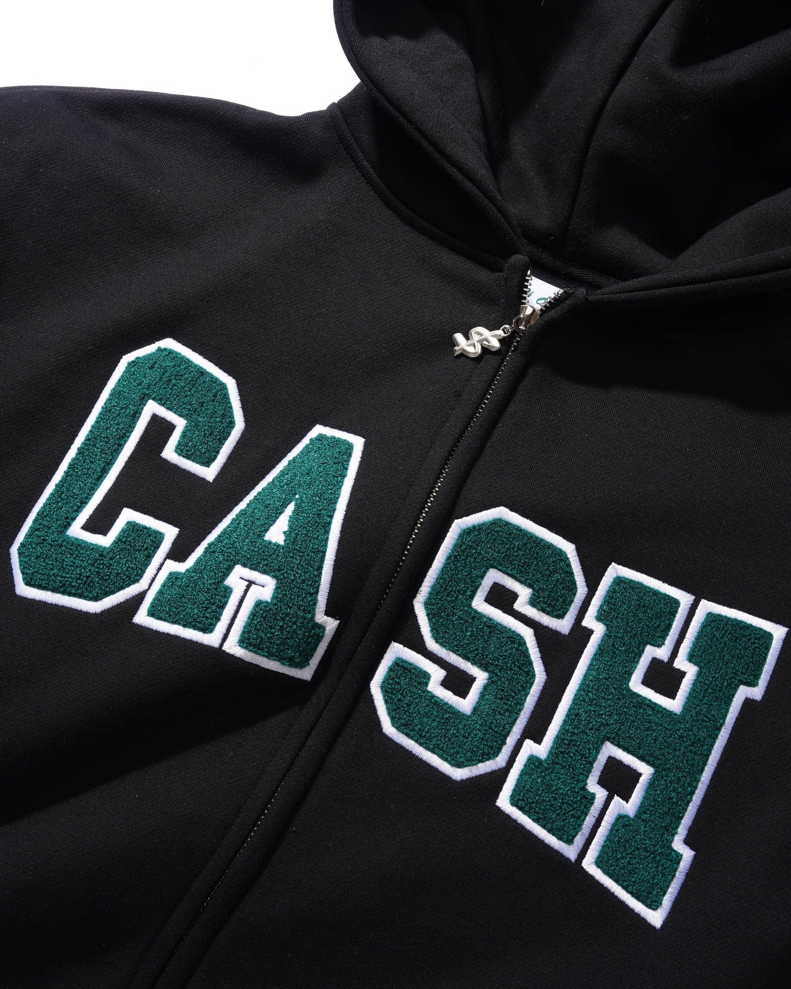 Campus Zip-Thru Hood - Black