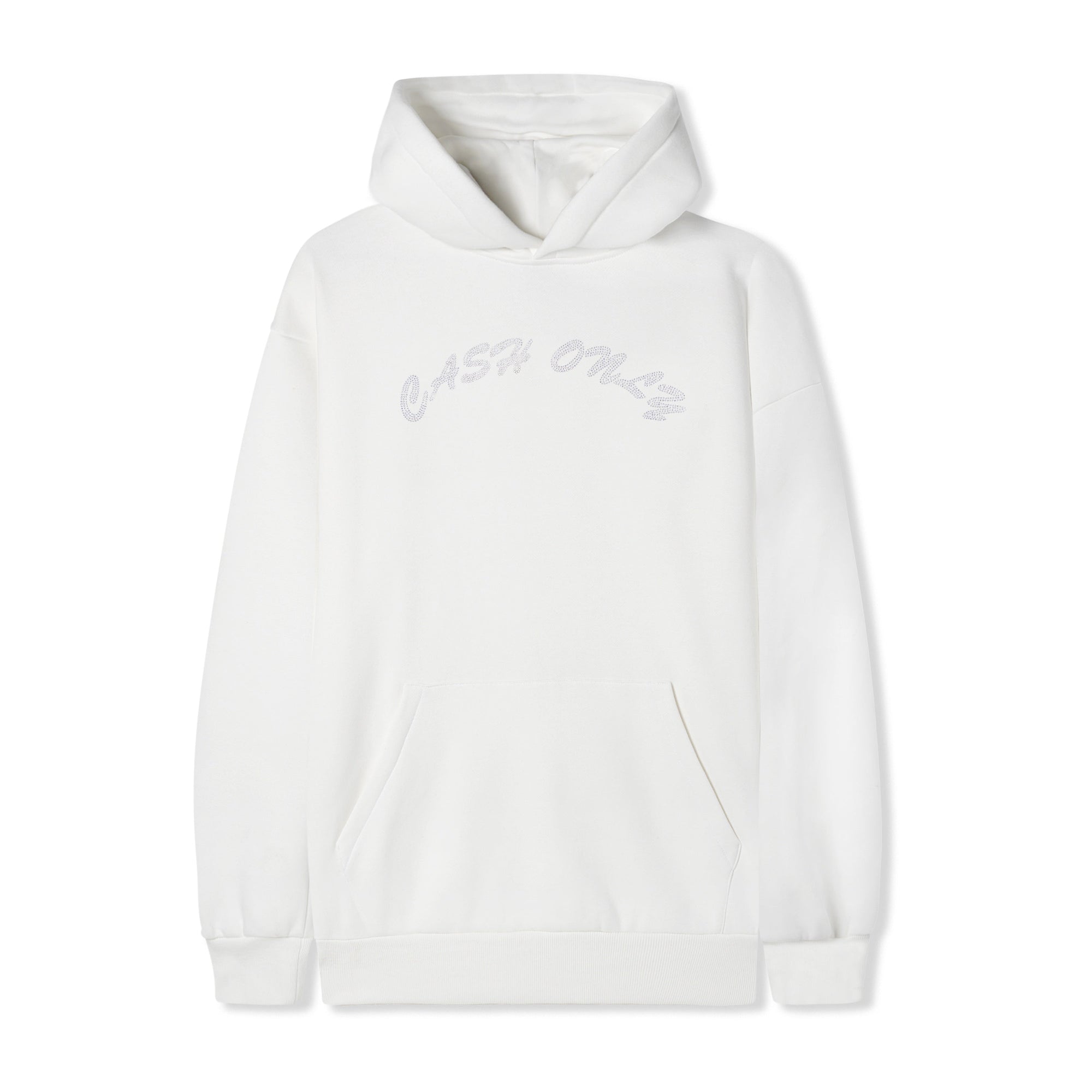 Diamante Pullover, White