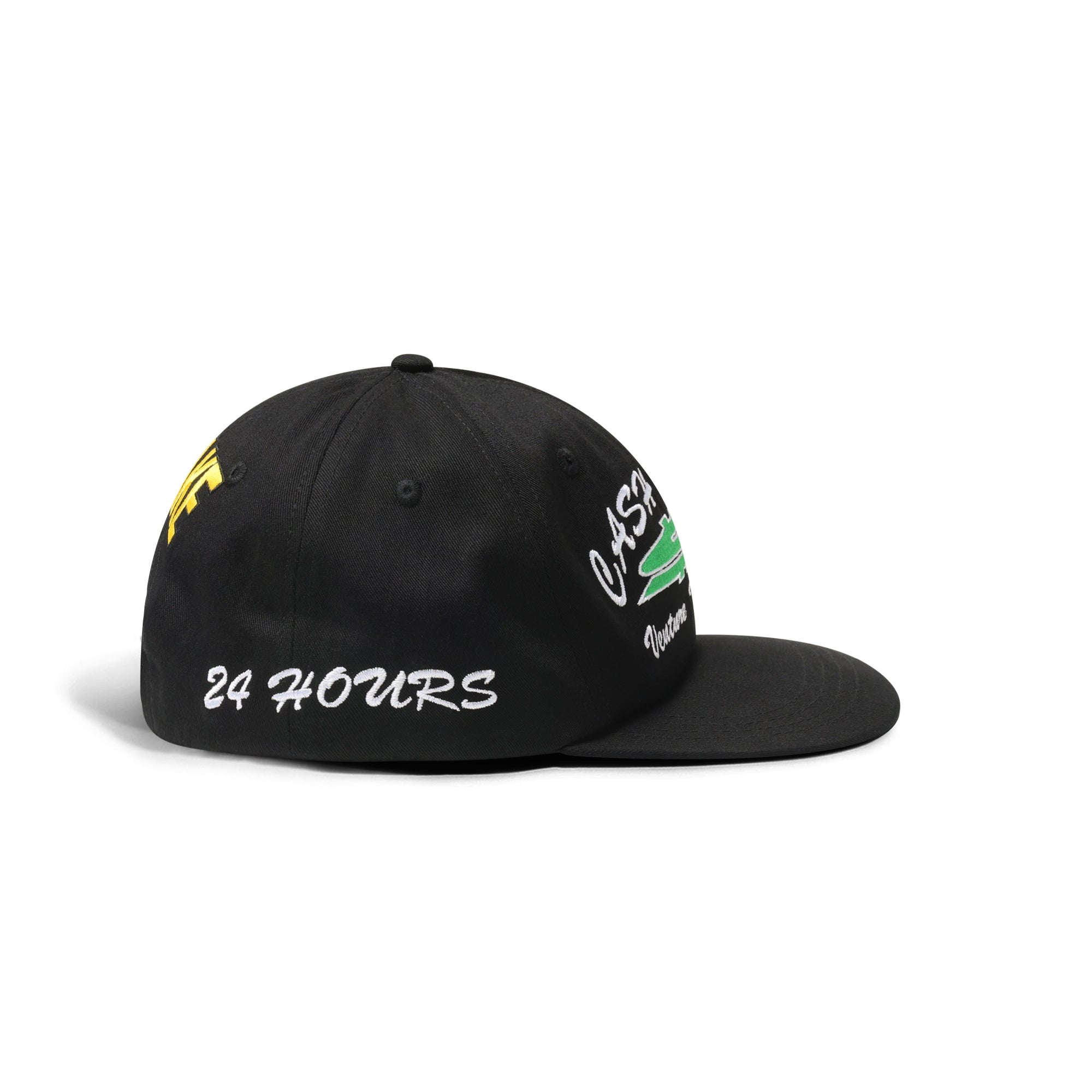 Dollar Sign 6 Panel Hat, Black