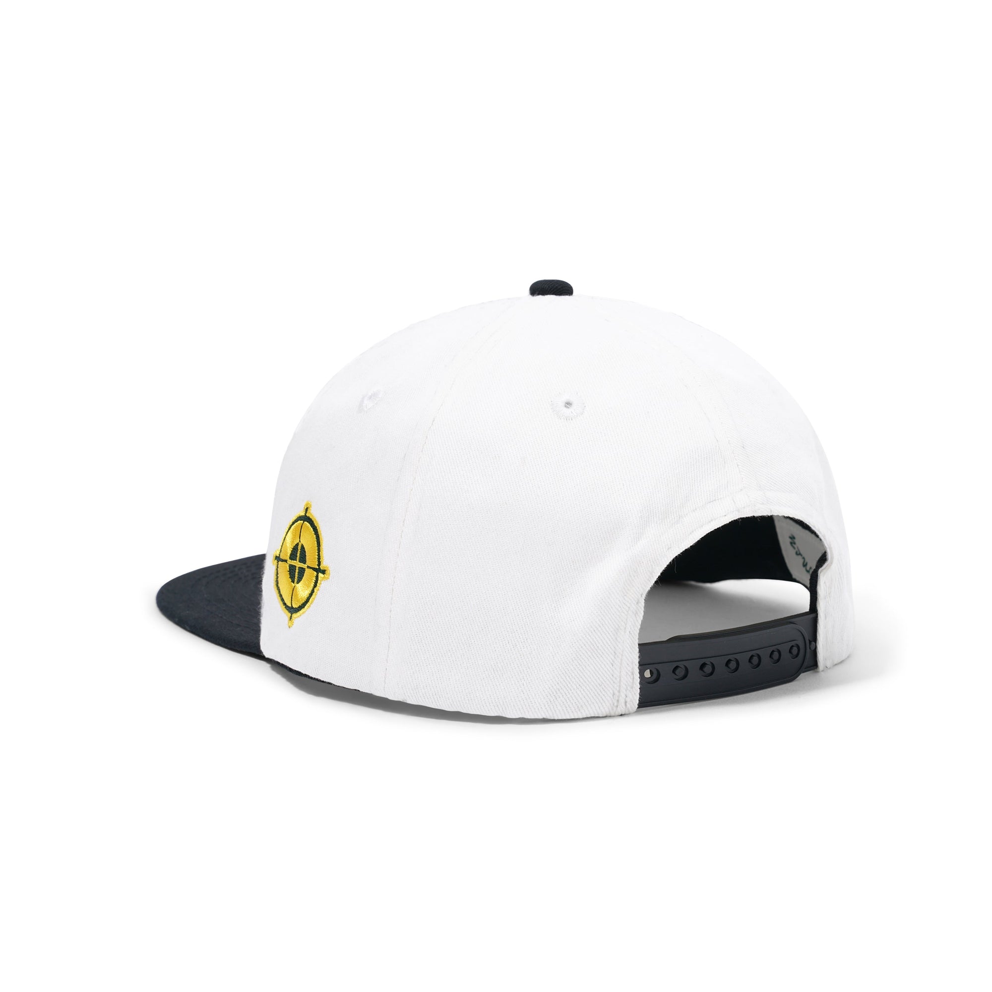 Enemy 6 Panel Cap, White / Black