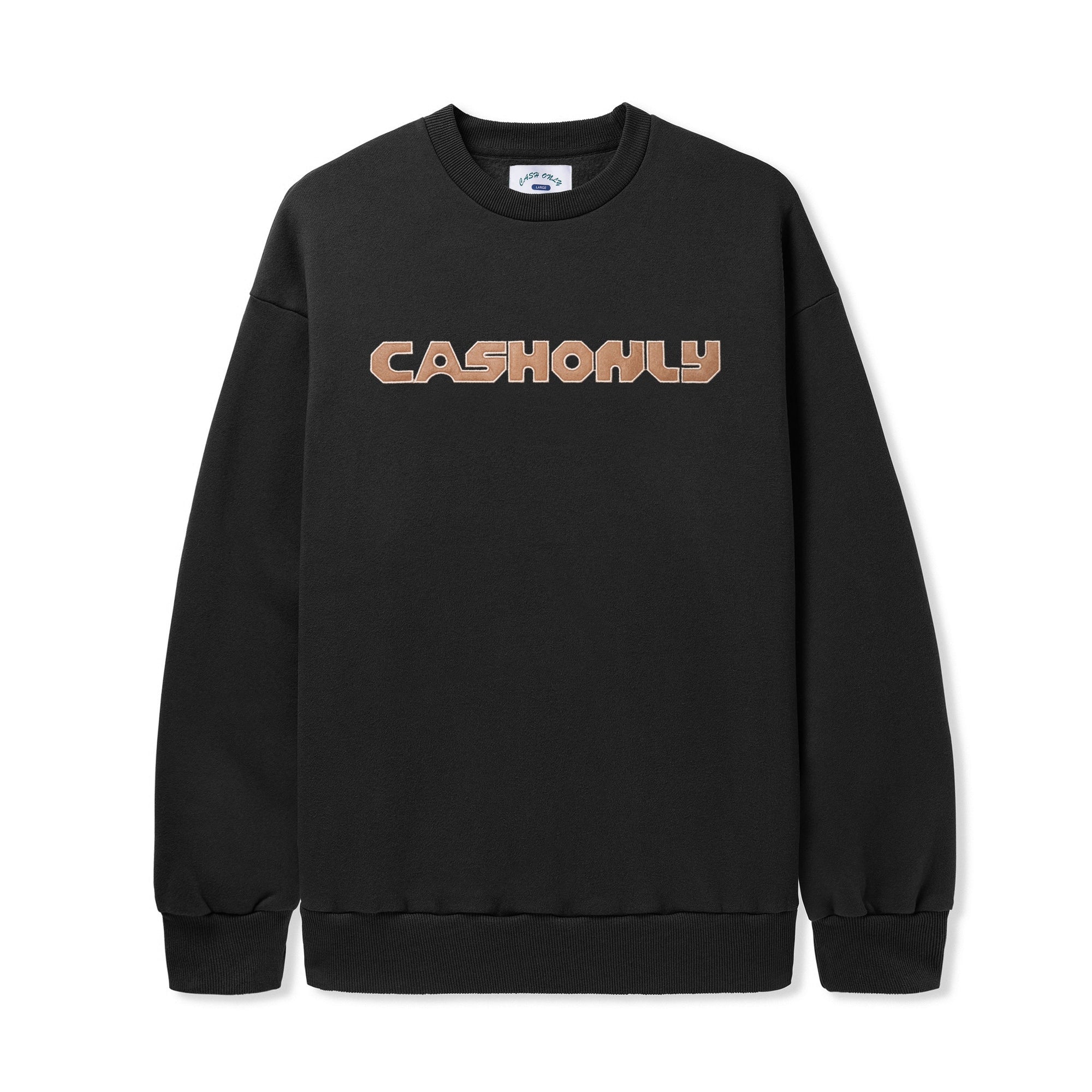 Hold It Down Crewneck, Black