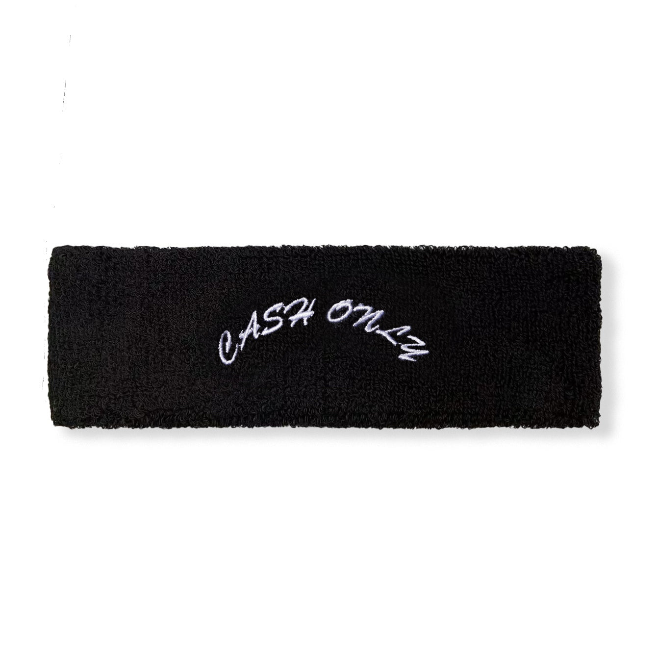 Logo Sweatband, Black