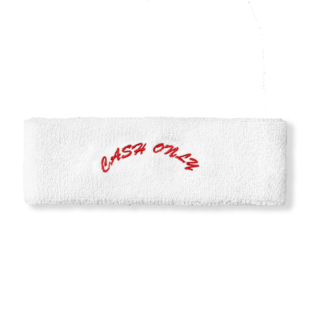 Logo Sweatband, White