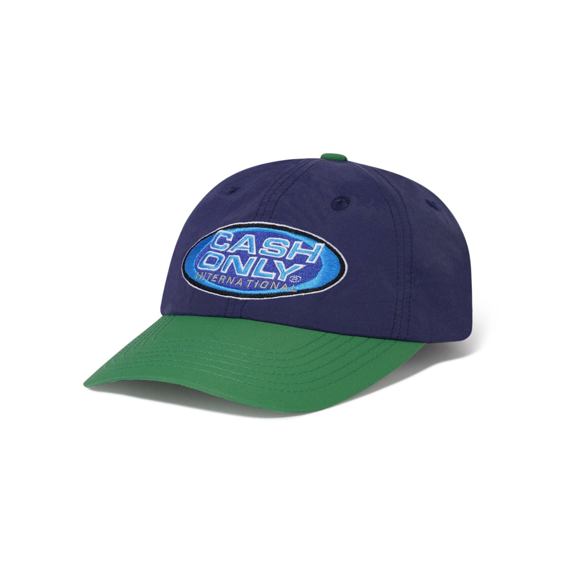 Orb 6 Panel Cap, Navy / Green