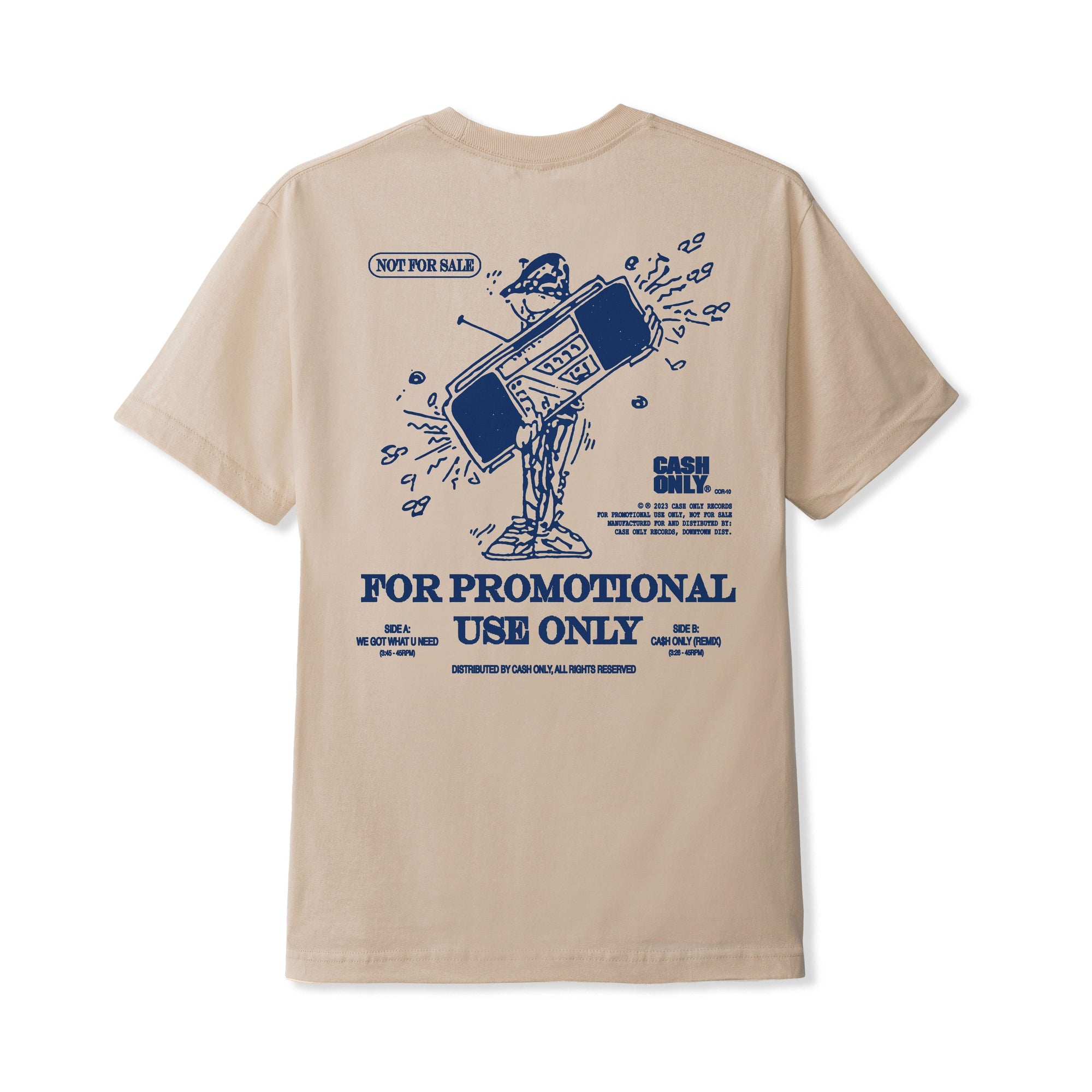 Promotional Use Tee, Sand