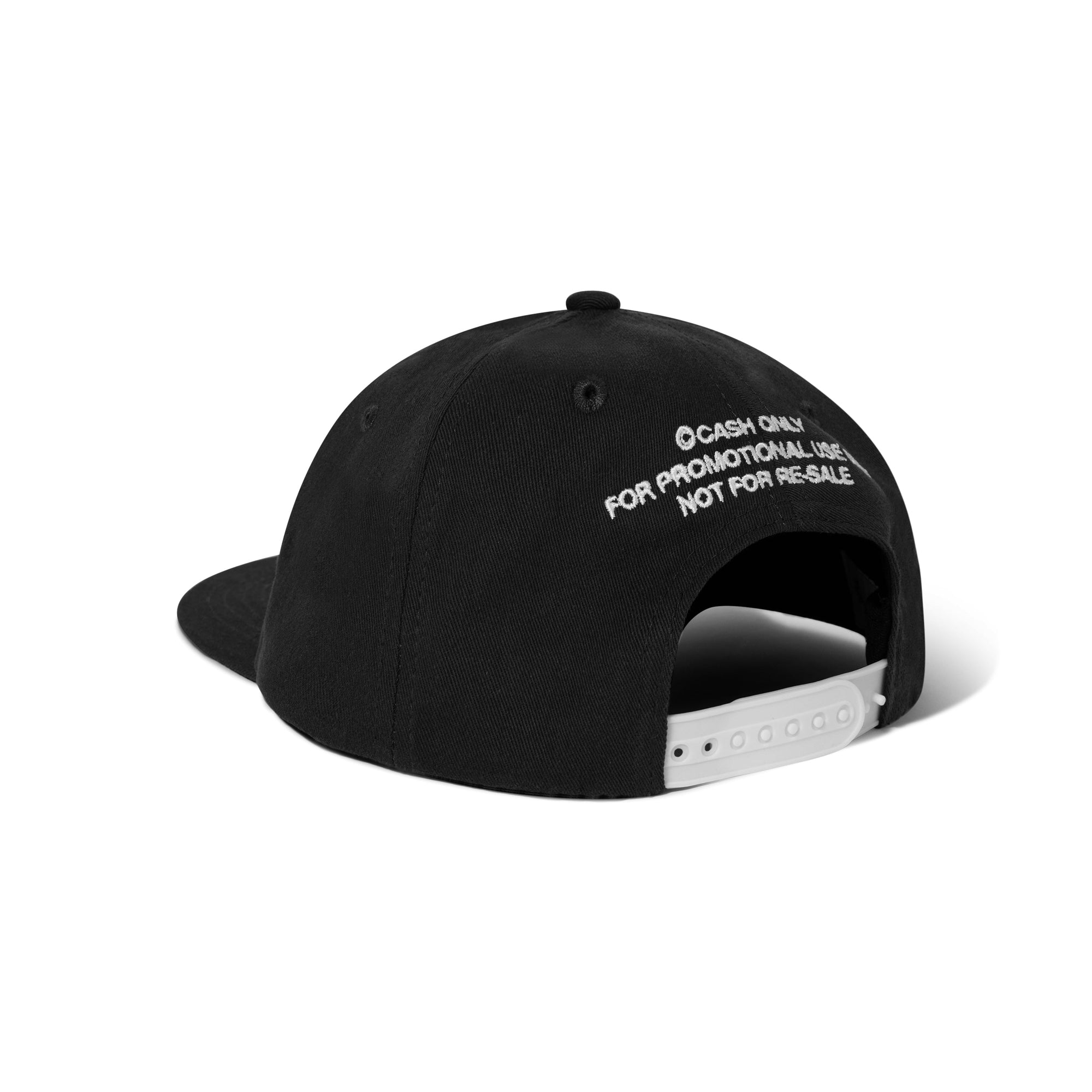 Records 5 Panel Snapback Cap, Black