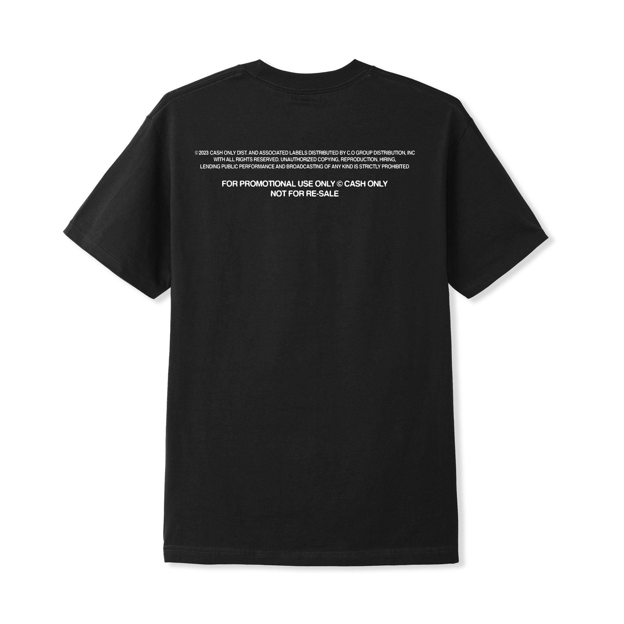 Records Tee, Black