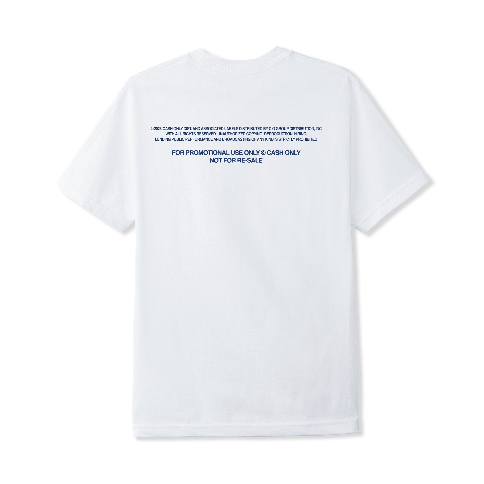 Records Tee, White